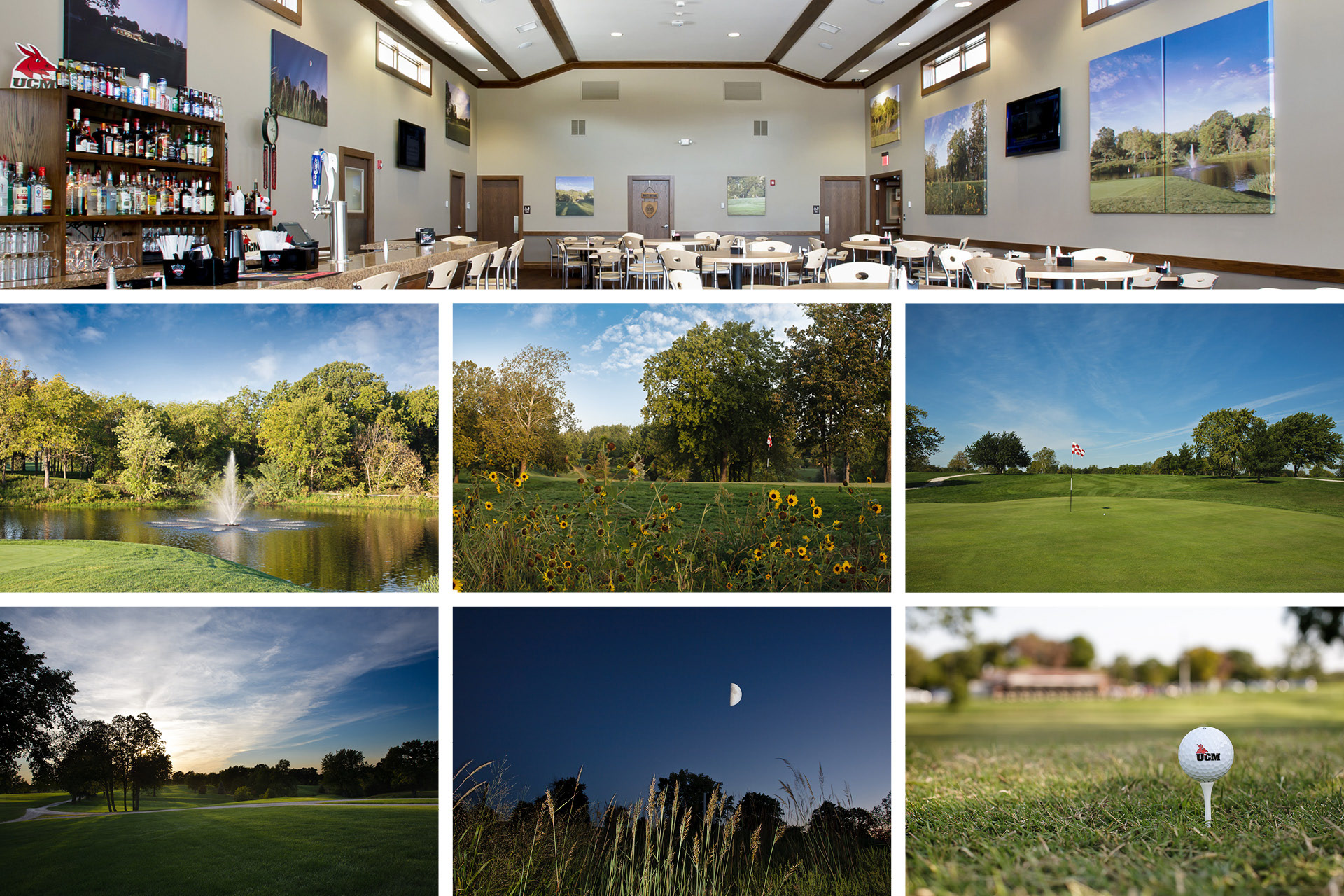UCM | Photography displays  for Golf Club House