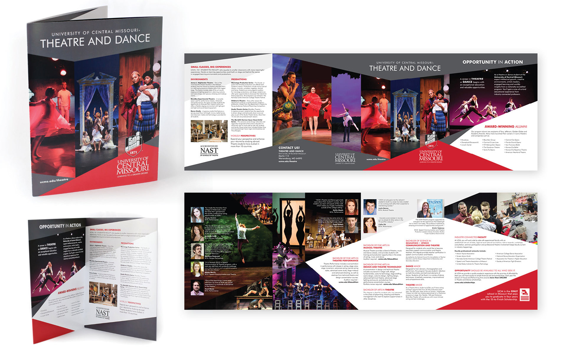 UCM | Theatre & Dance Brochure