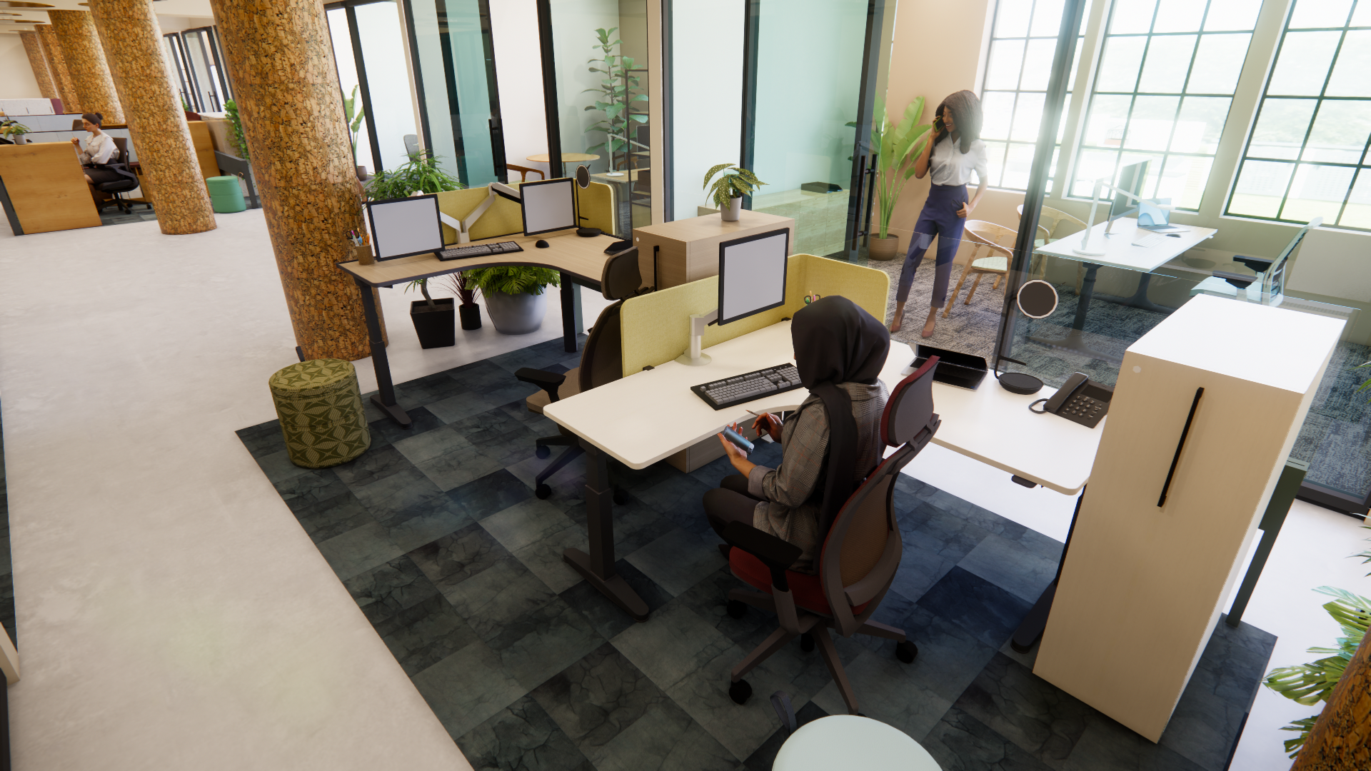 Paralegal & Office Staff Workstations