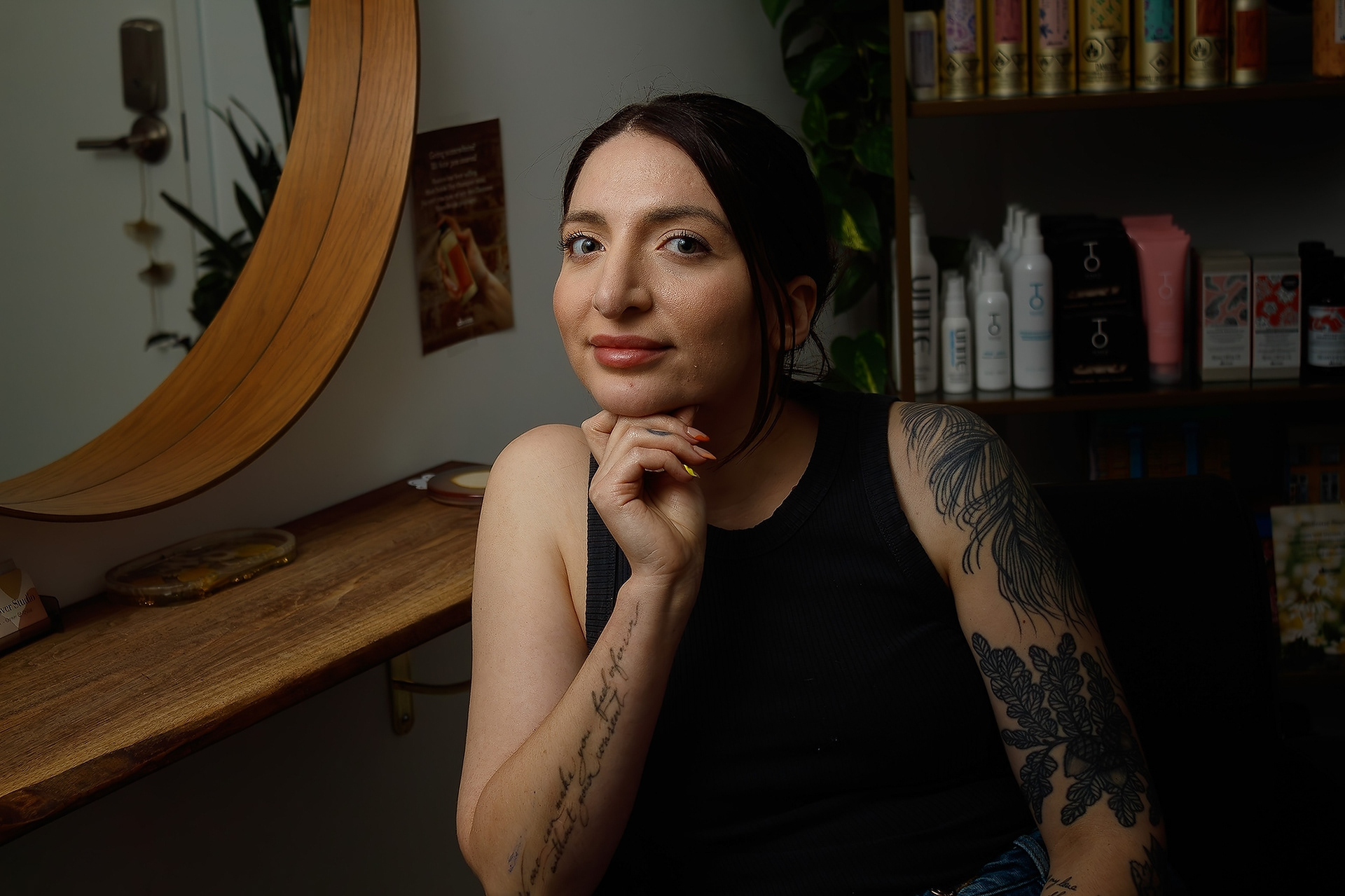 Caleigh Breen, hair stylist, Calgary, Canada, Dec. 11, 2023