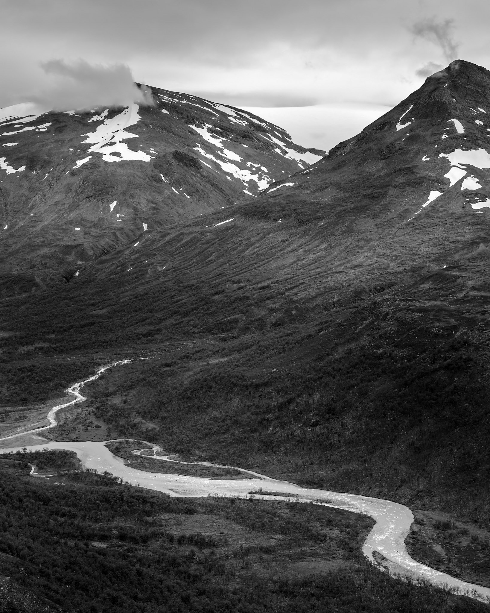Sarek National park, Sweden.