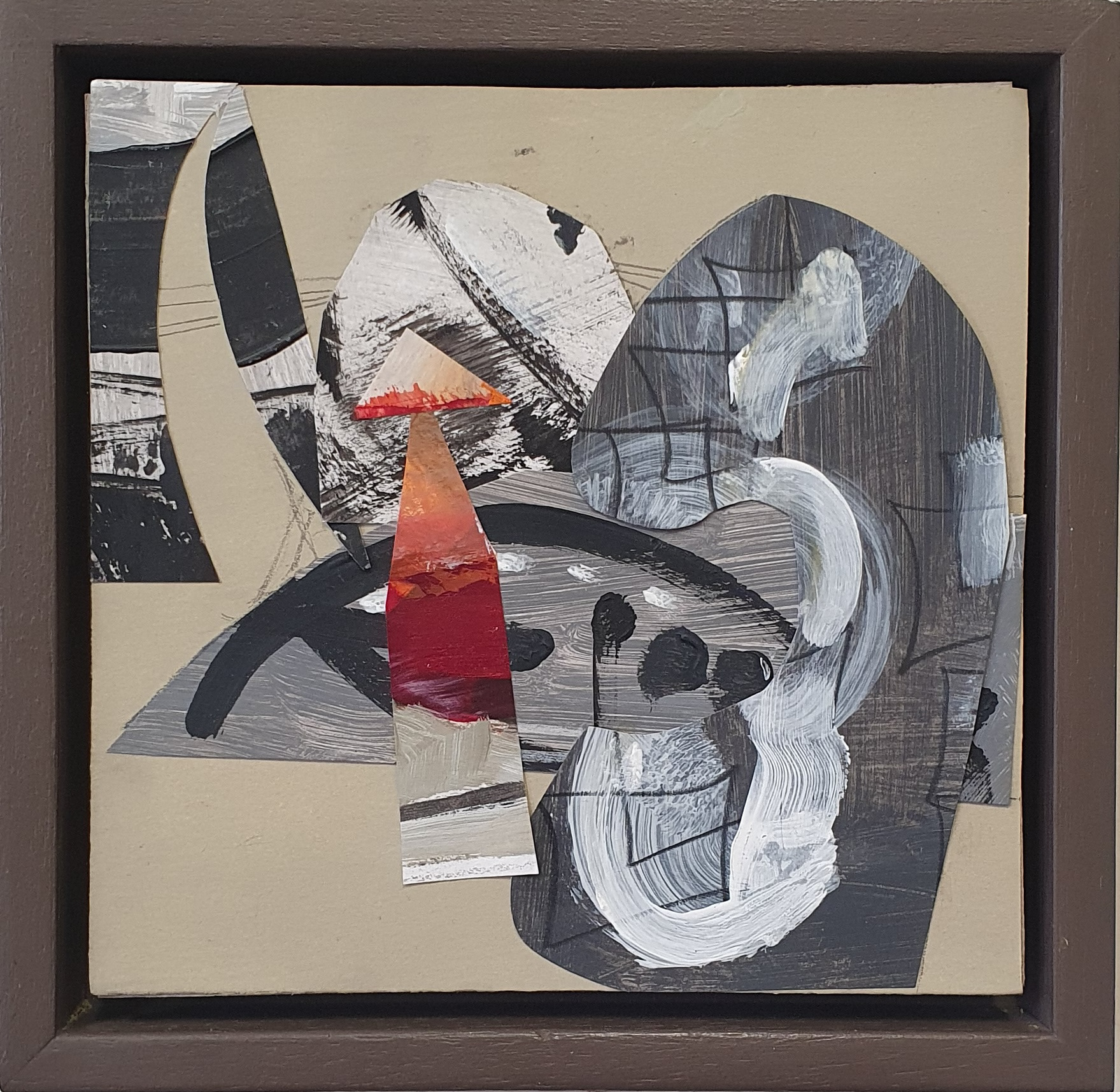Paper on board - 20cm x 20cm