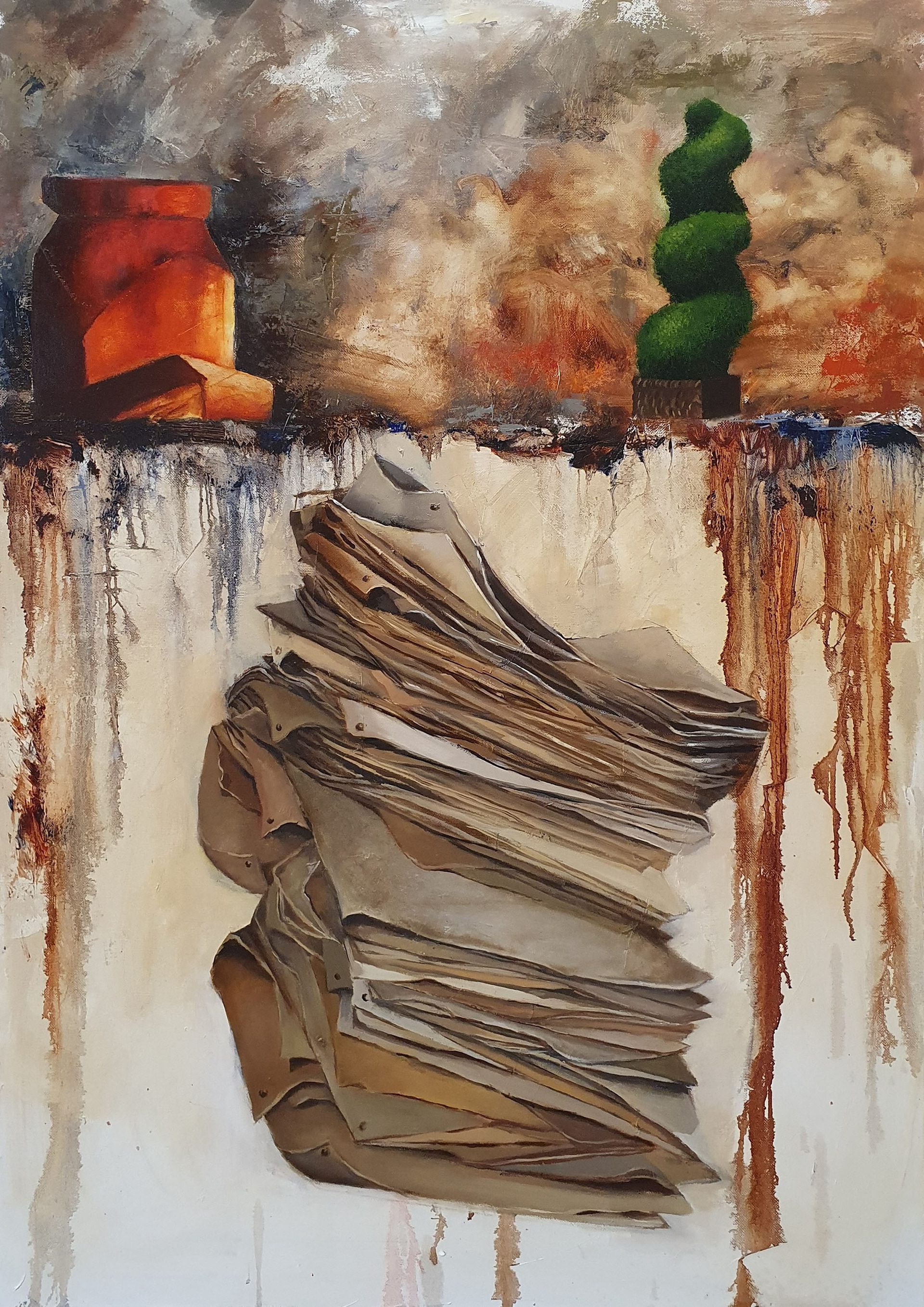 Oil on canvas - 100cm x 70cm