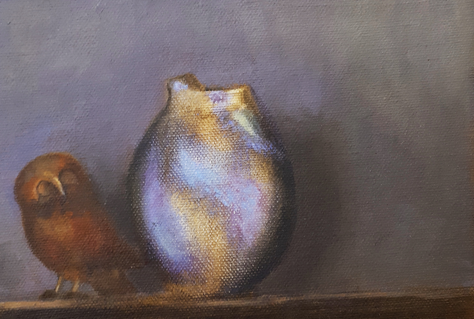 Mother of Pearl - oil on canvas