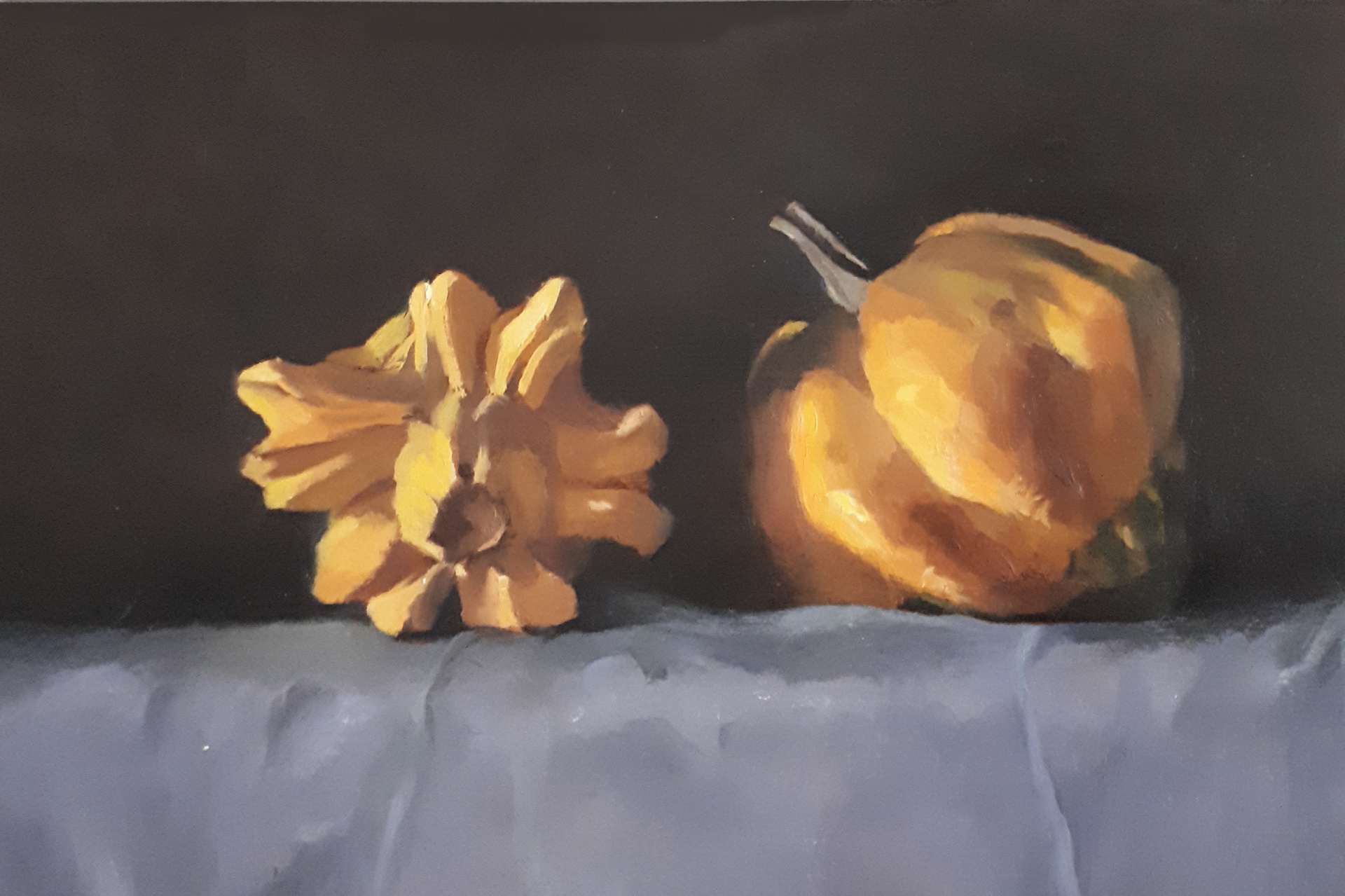 Gourds - oil on canvas - SOLD