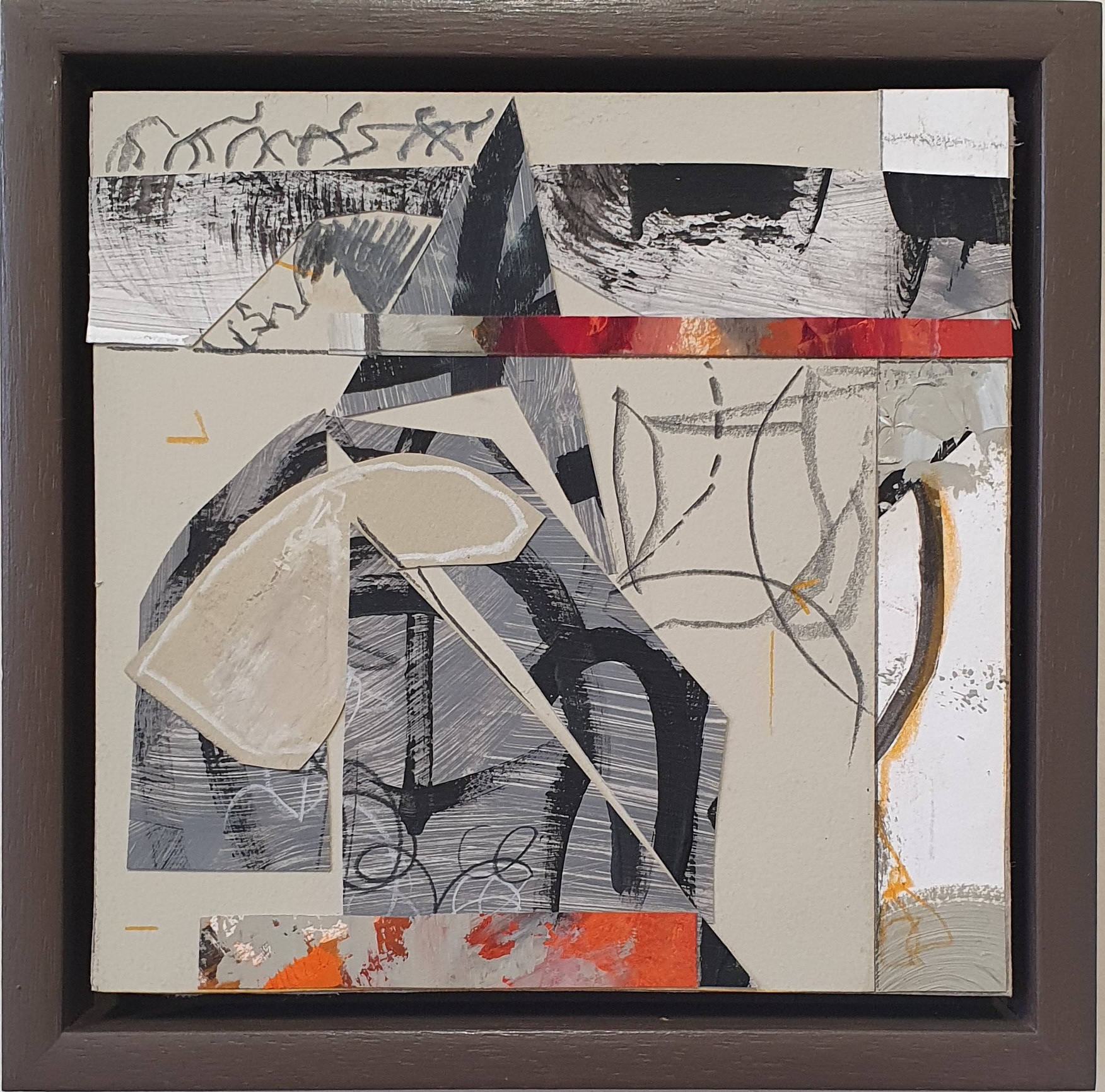 Paper on board - 20cm x 20cm