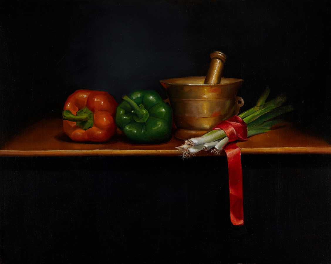 Still Life with Peppers SOLD