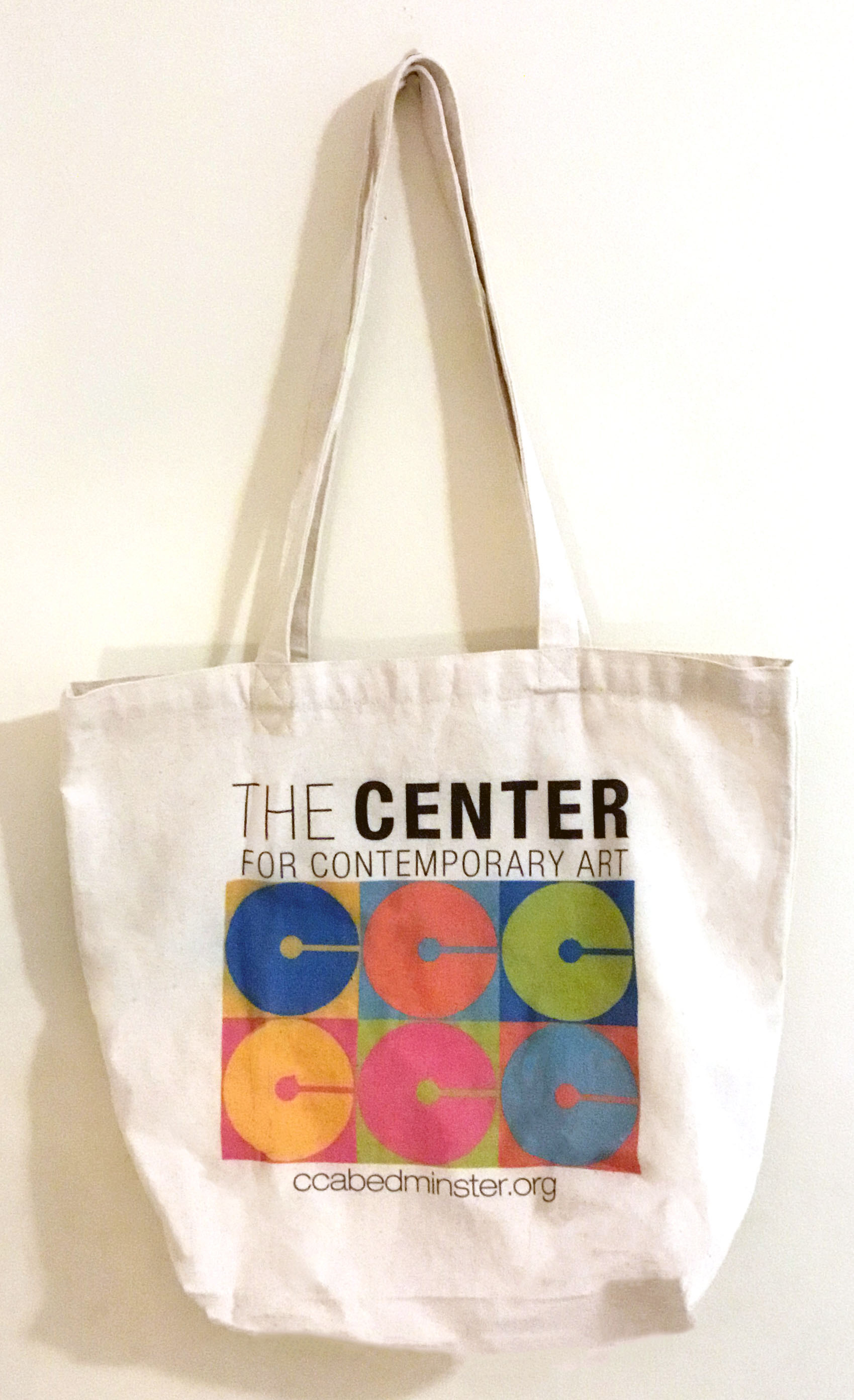Canvas "Warhol" bag designed with existing logo.