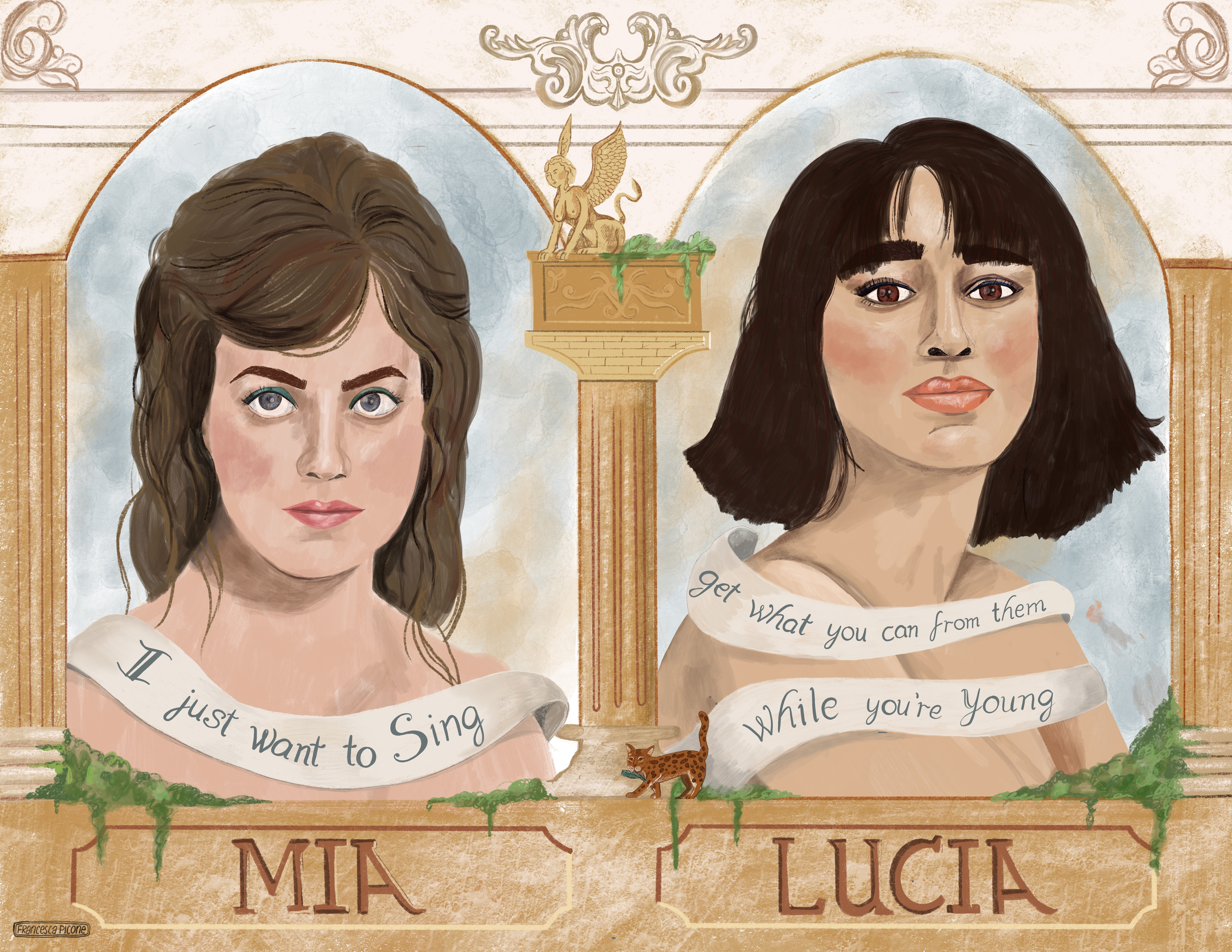 White Lotus Series-Mia & Lucia