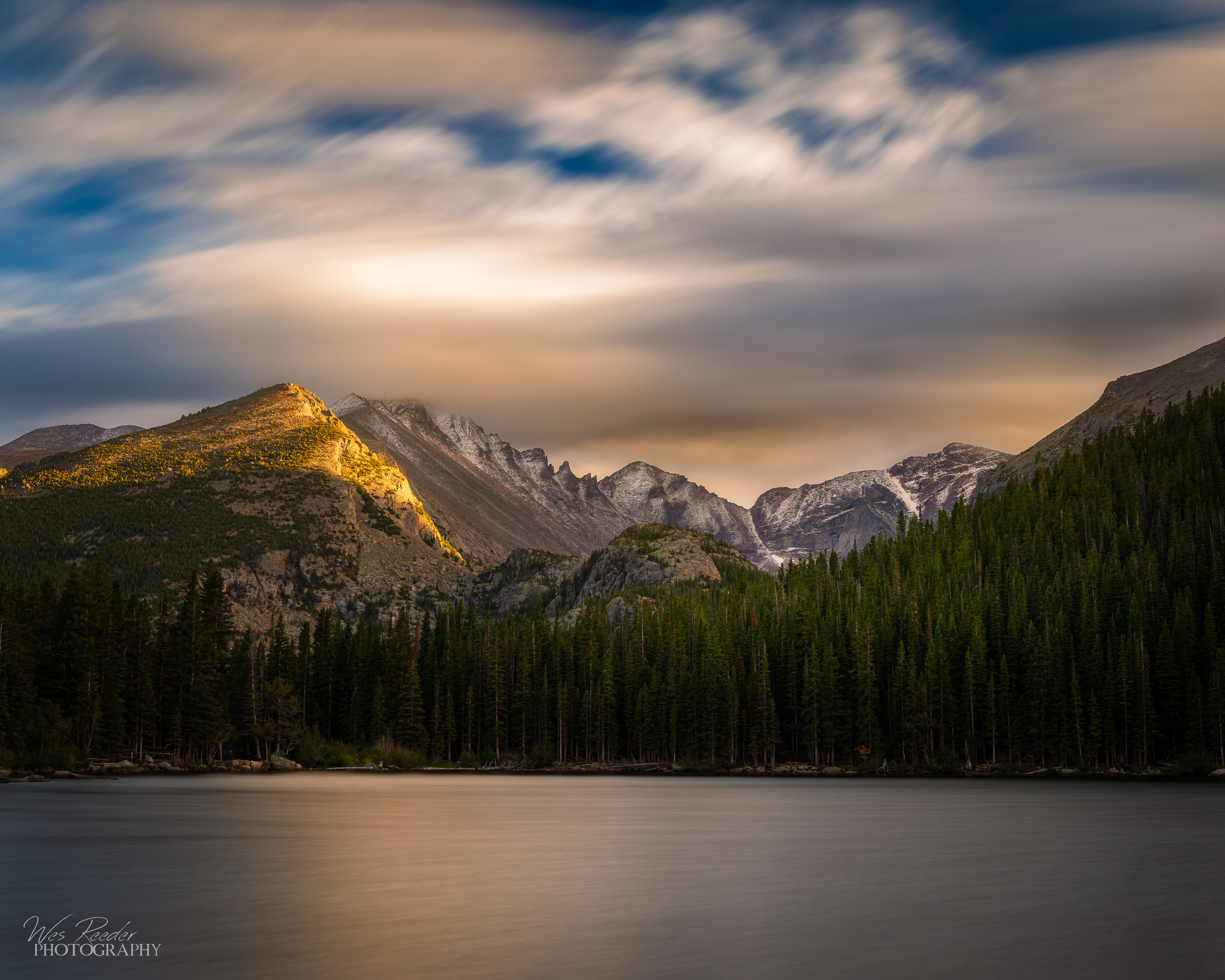 Wind Swept Lake