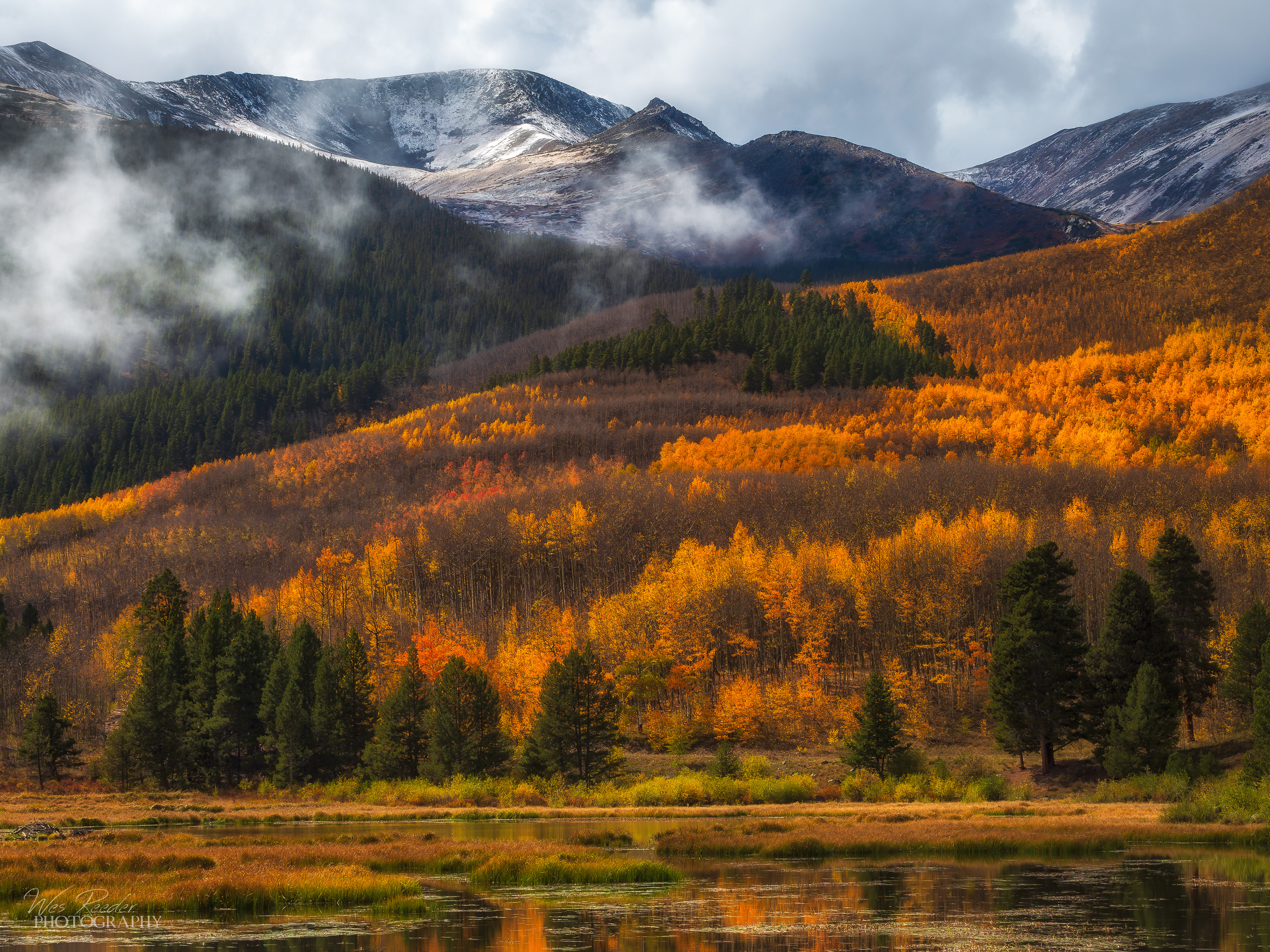 Fall in the Mountains