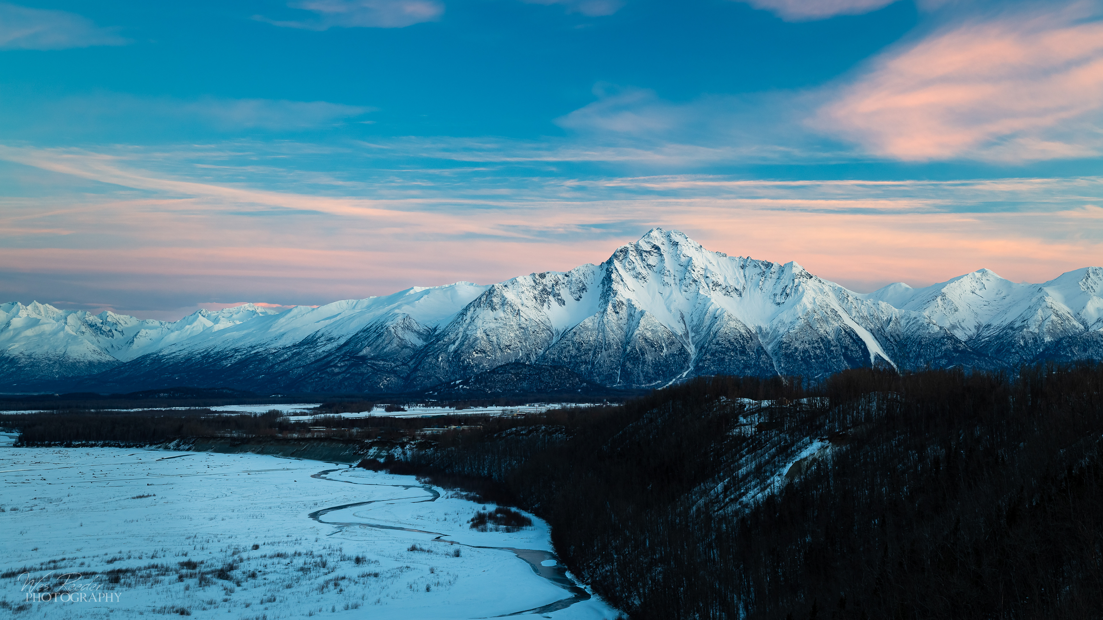 Cold Valley Evening