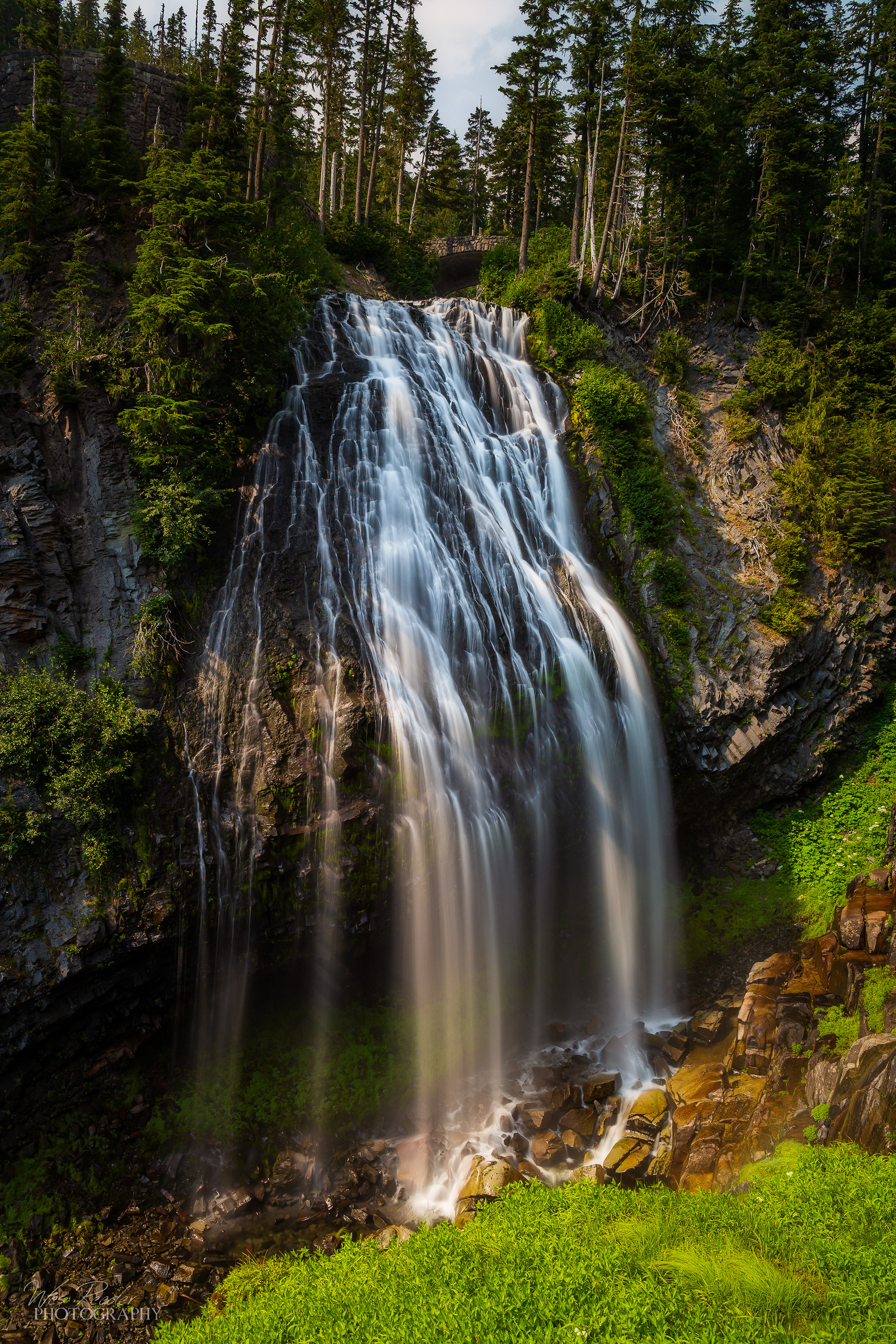 Falls in Sunset