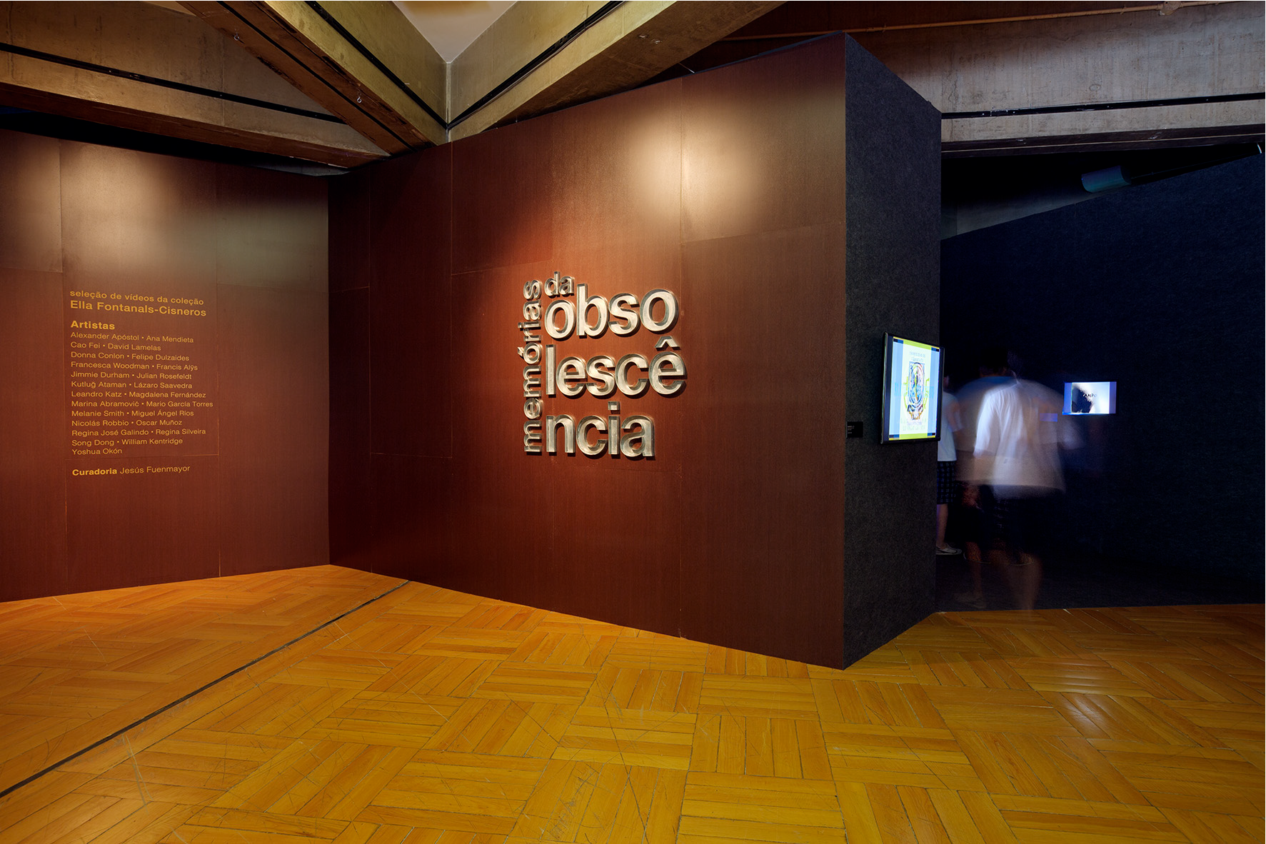 Entrada da exposição