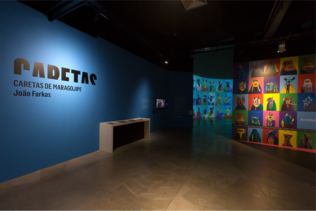 Identidade visual das aberturas das exposições