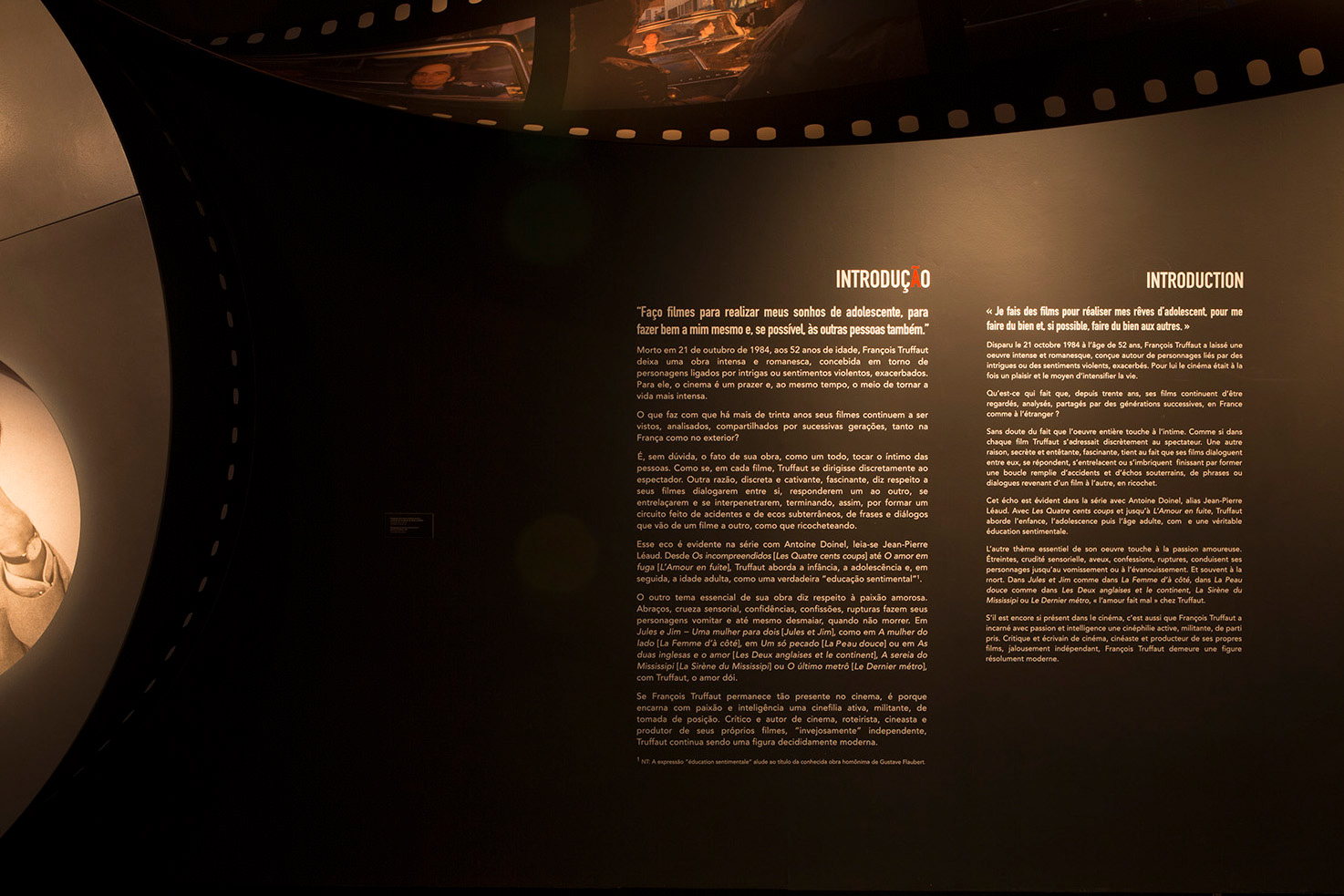 Identidade visual interna da exposição