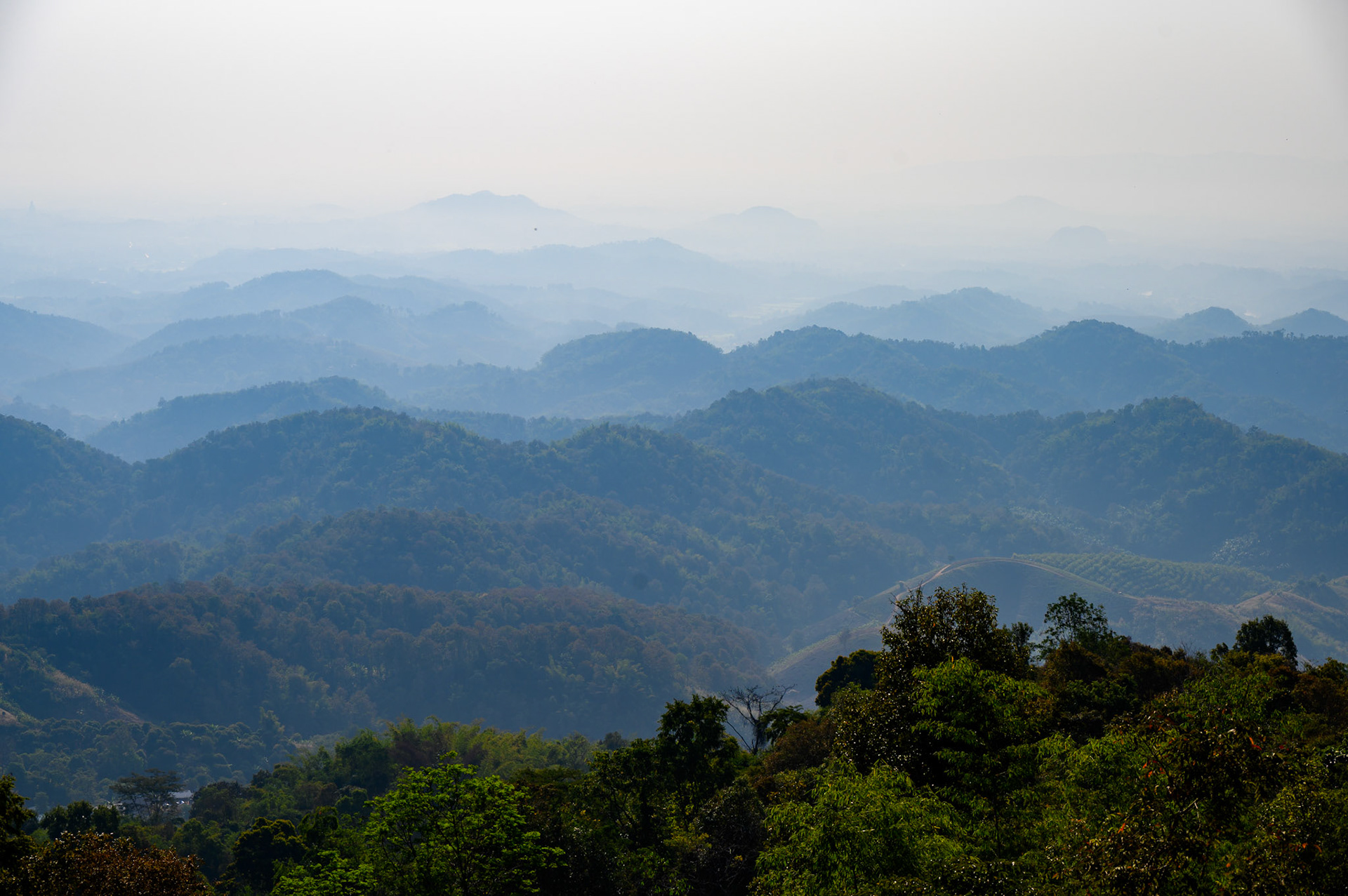 Doi Bo lookout, morning