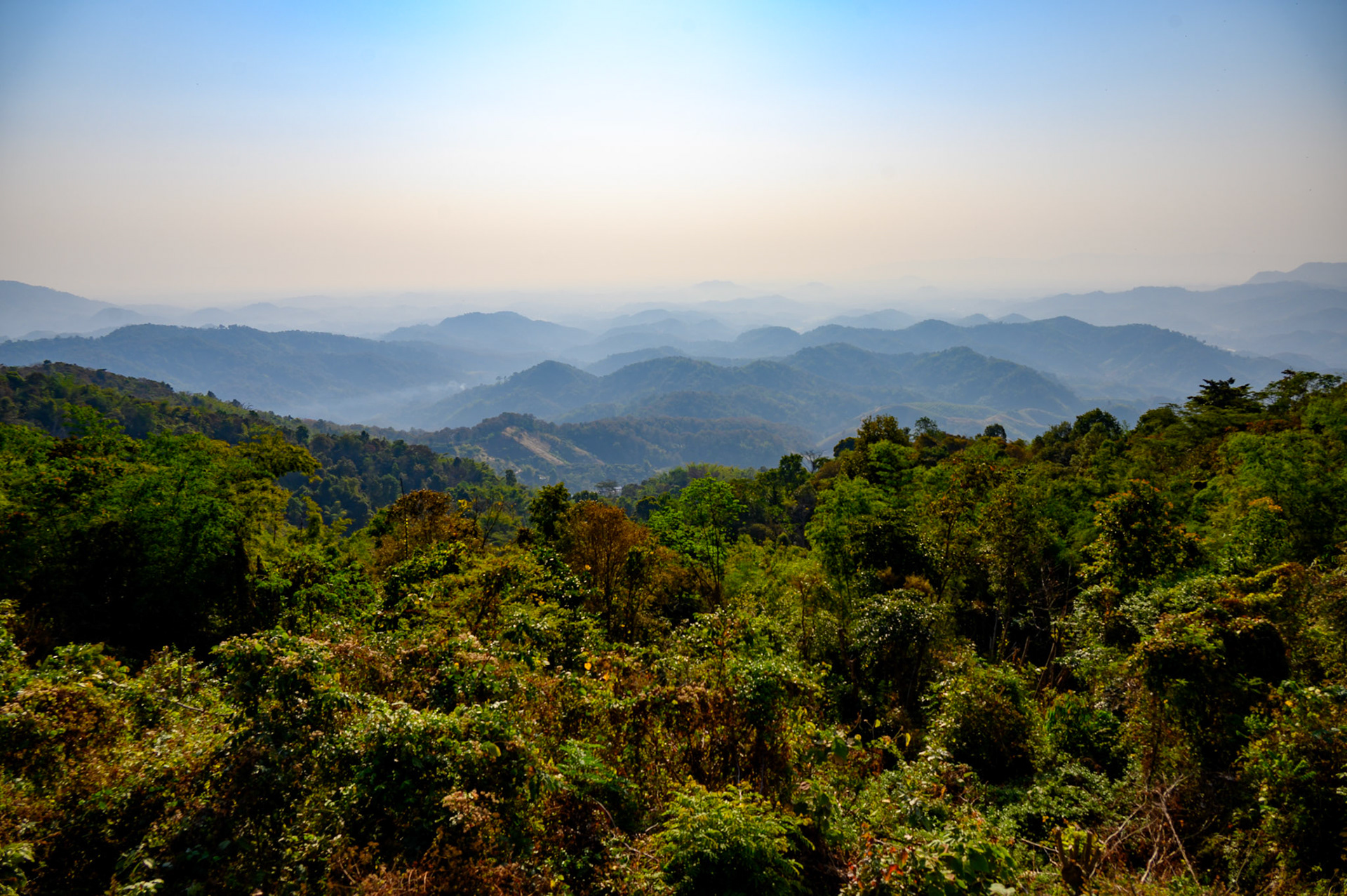 Doi Bo lookout, morning