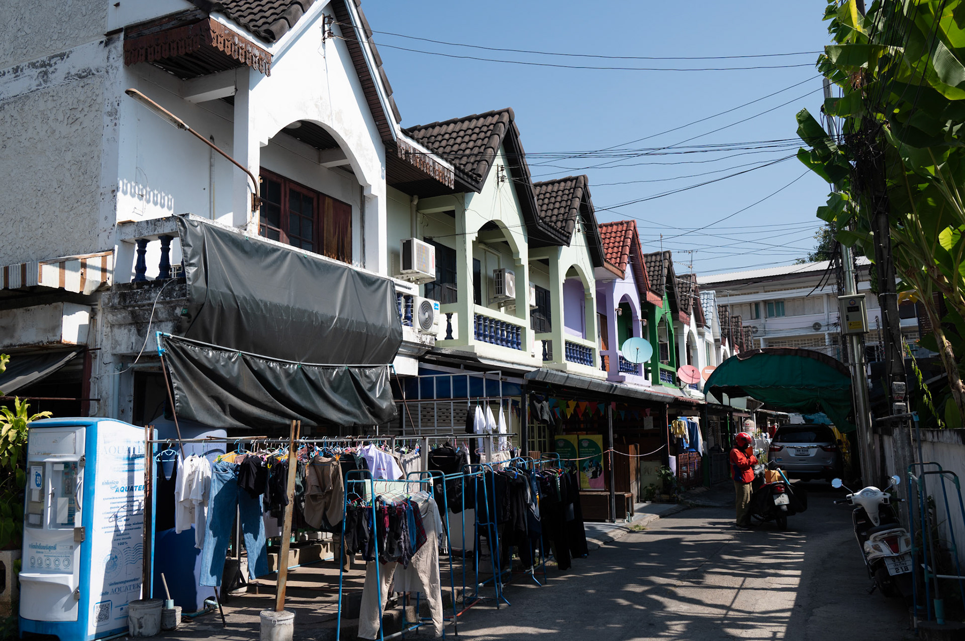 Residential street, Chiang Mai Old Town