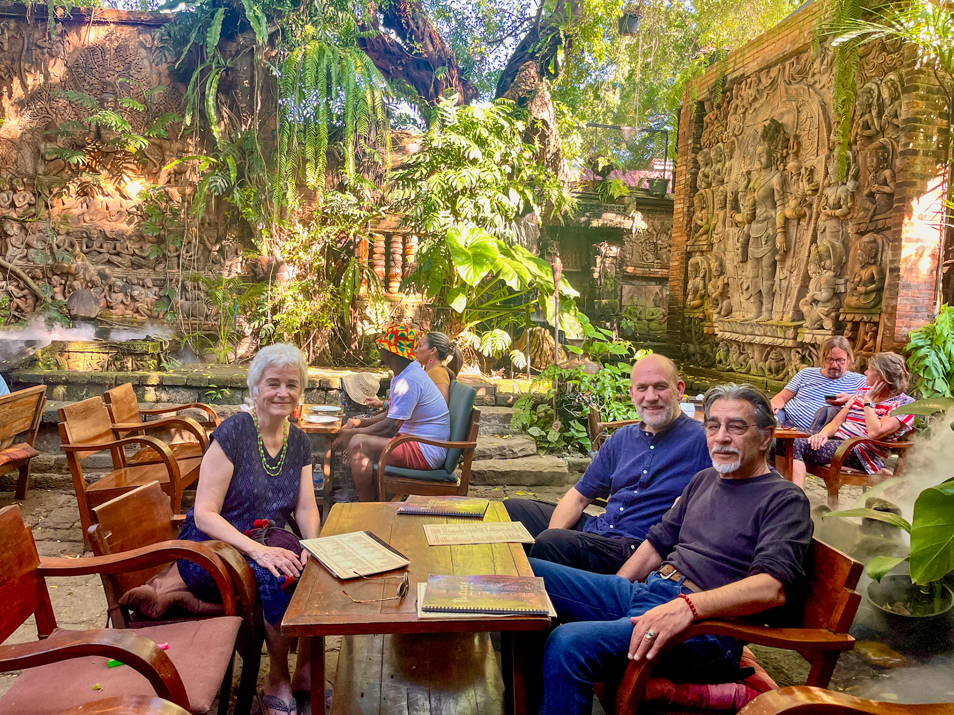 Lovely welcome to Chiang Mai from Nora and Tariq