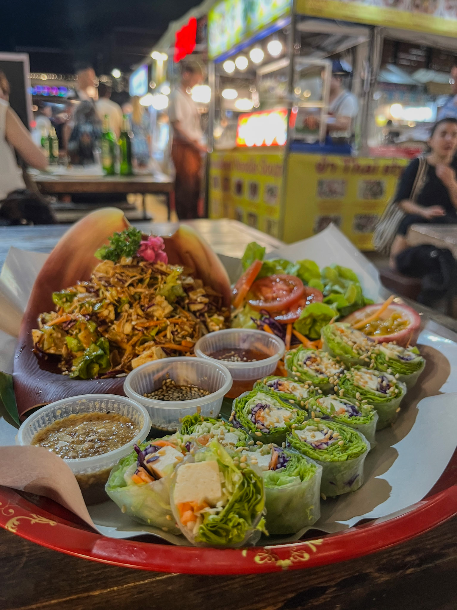 Night market feast