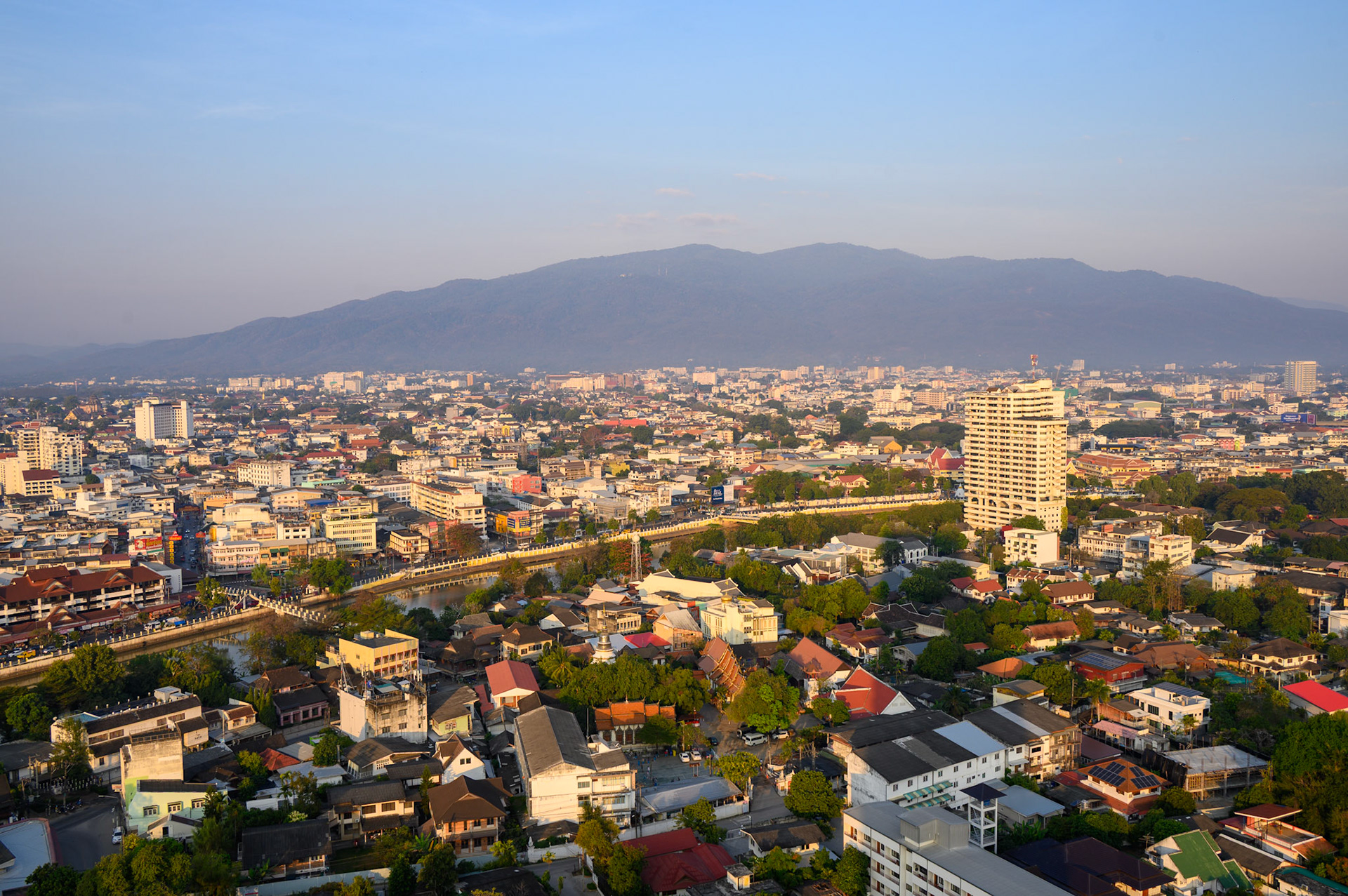 Morning view from Sabina's flat