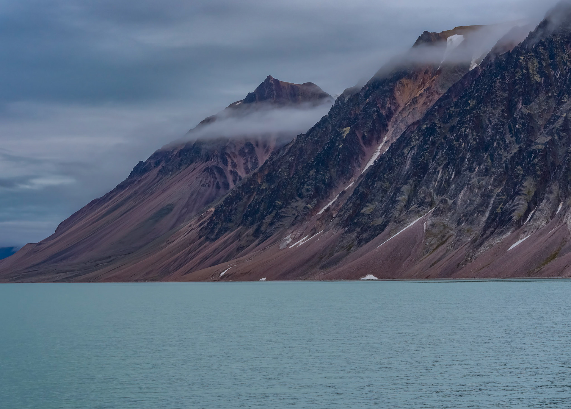 Lomfjorden, Svalbard. 04-08-2022.