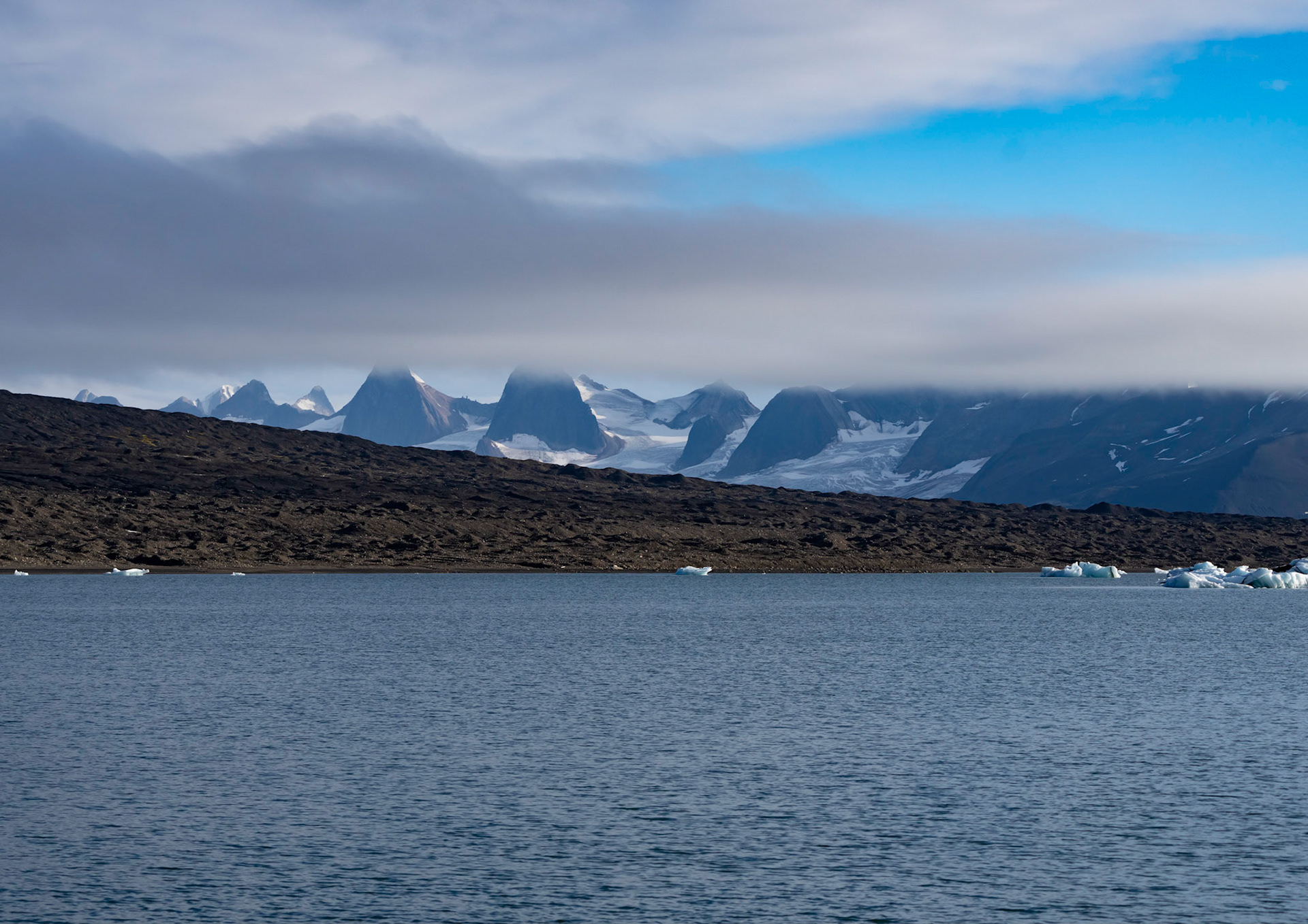 Mijenfjorden, Svalbard. 08-08-2022.
