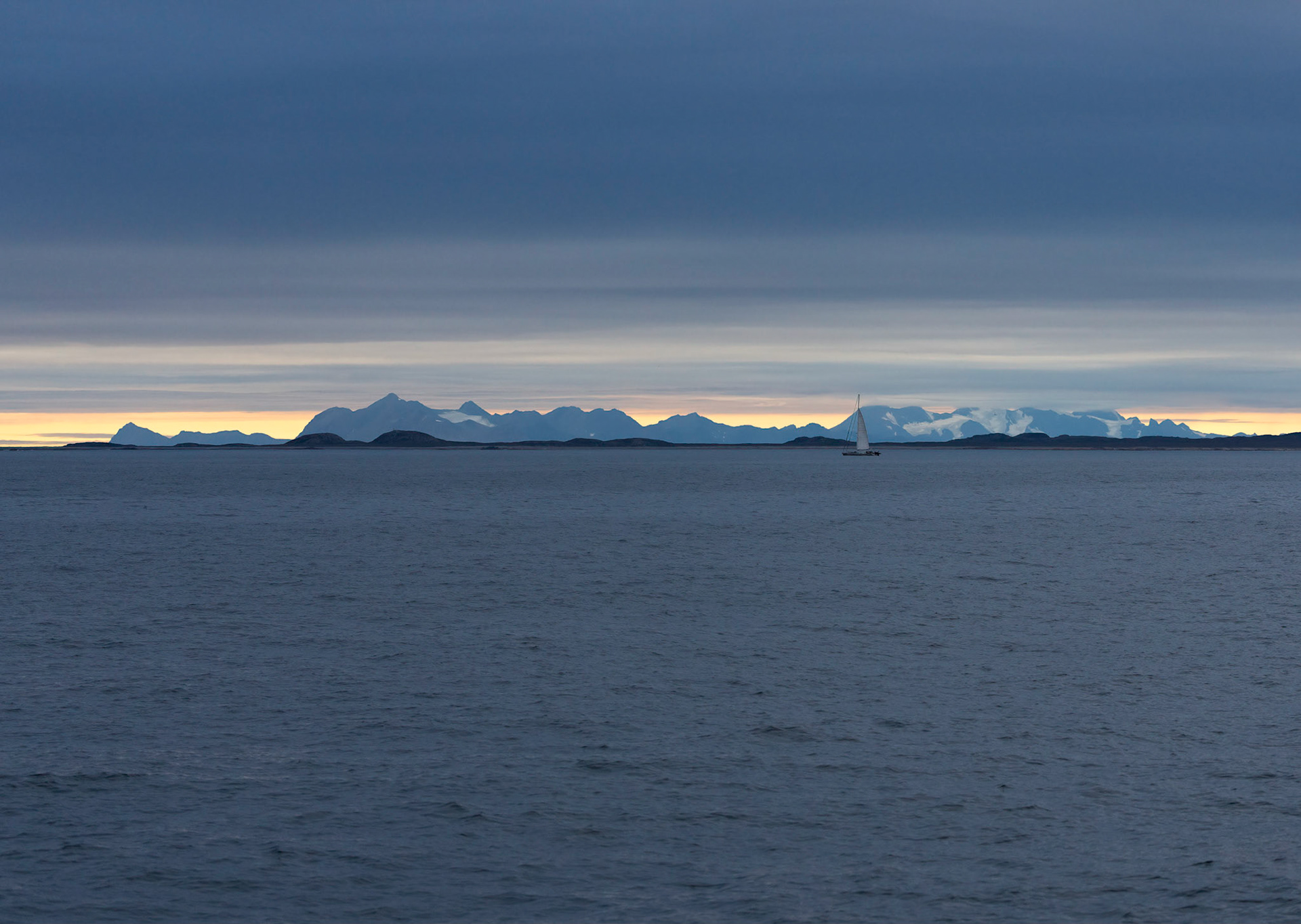 Isfjorden, Svalbard. 01-08-2022.