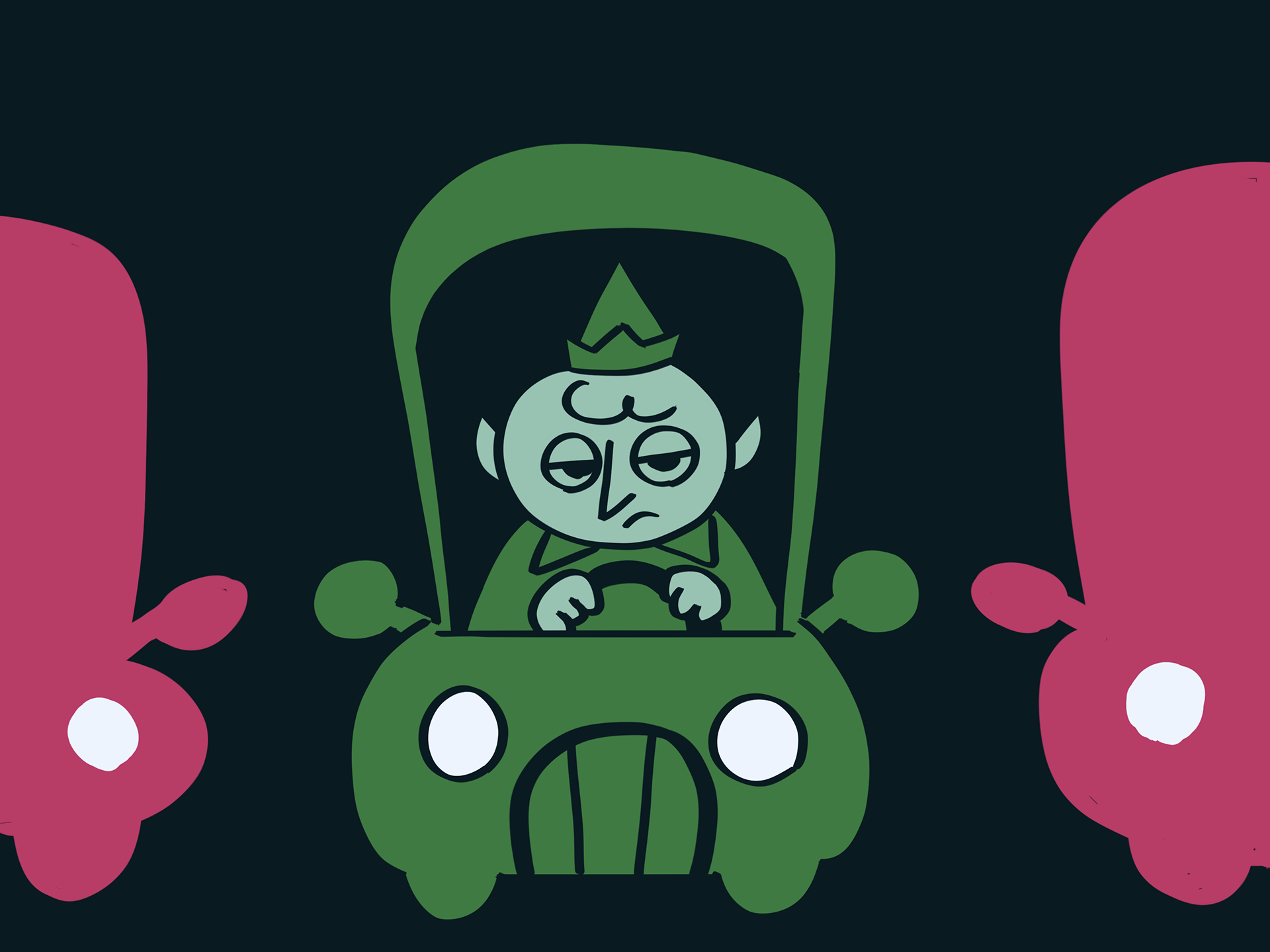 Christmas Spirit Concept Sketch