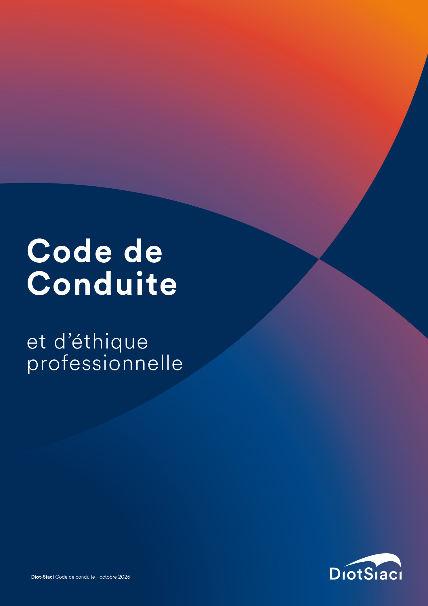 CODE CONDUITE  Diot-Siaci