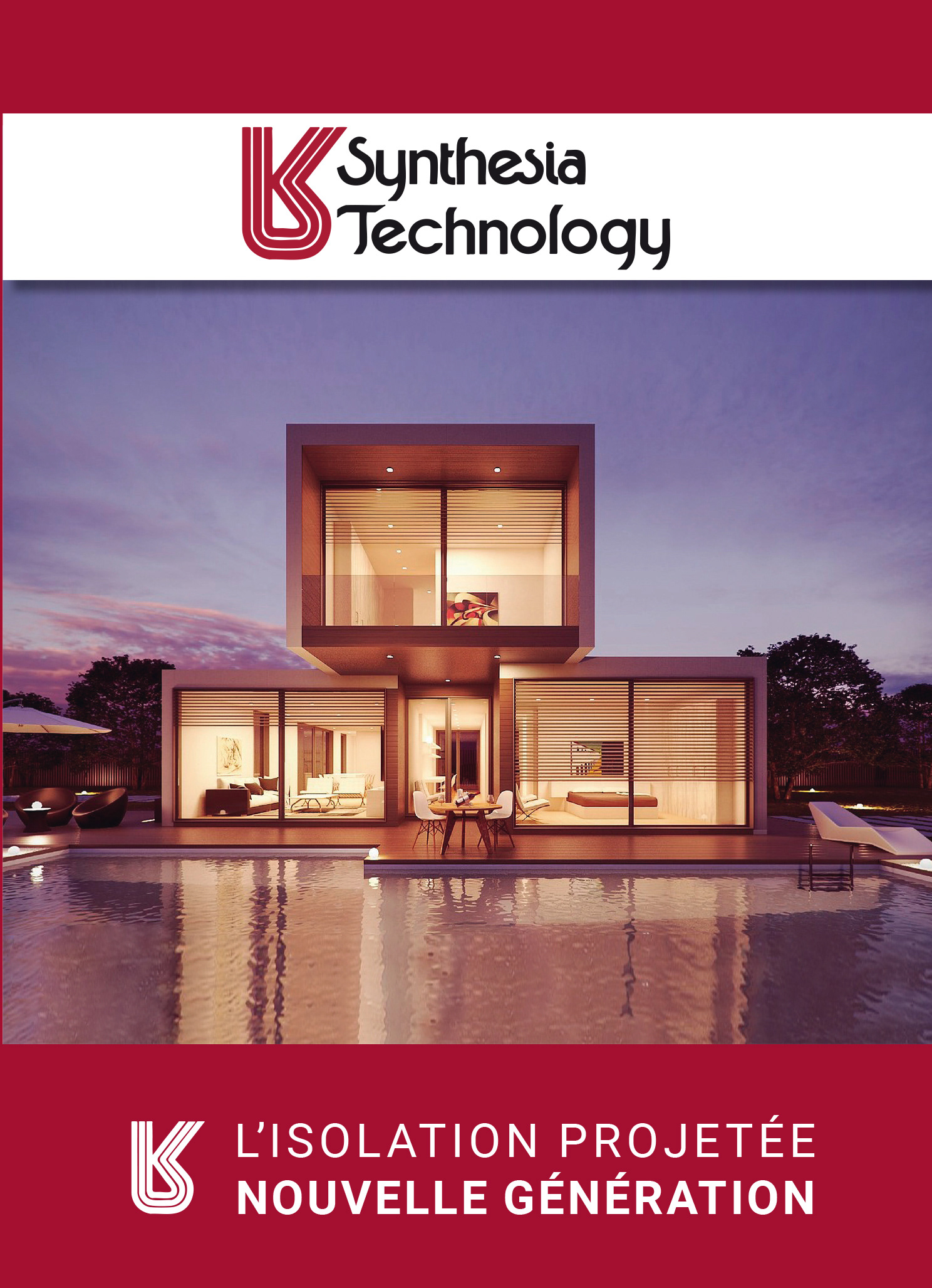 Plaquette Synthesia© - Isolation projetée