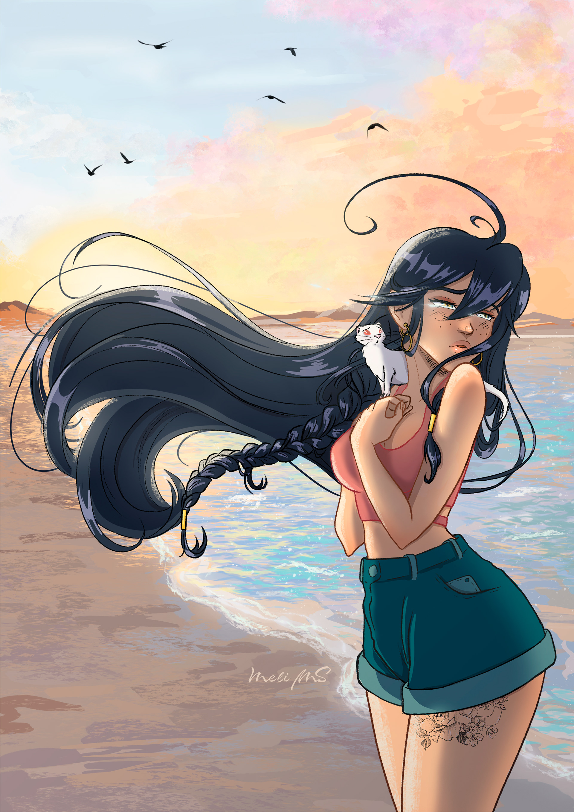 Melodi & Deku | Triste atardecer