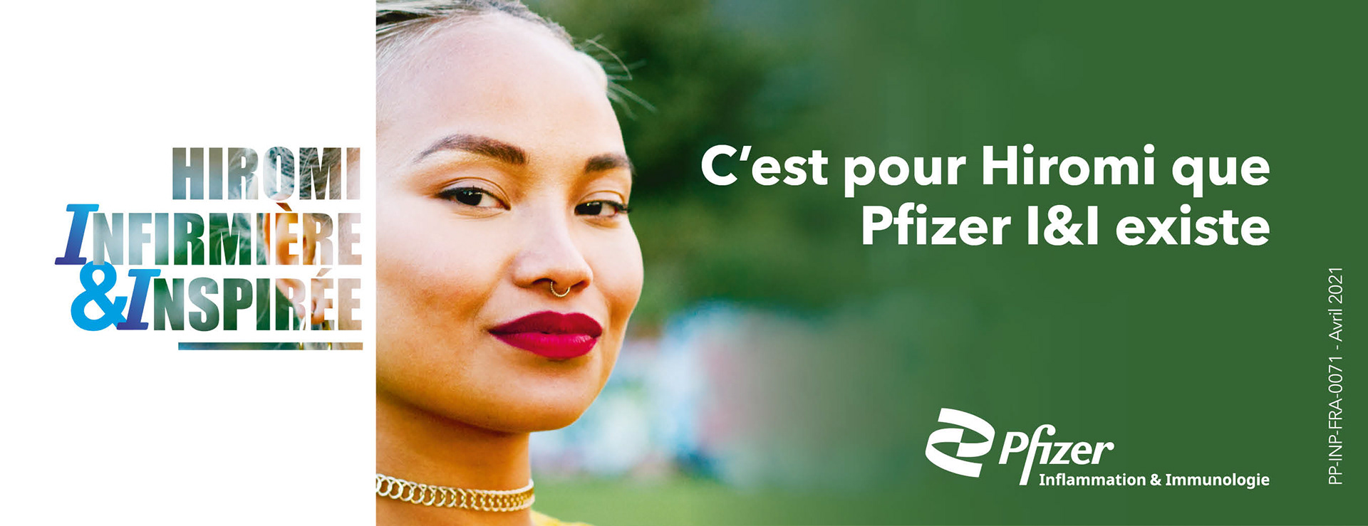 Bannière Pfizer I&I