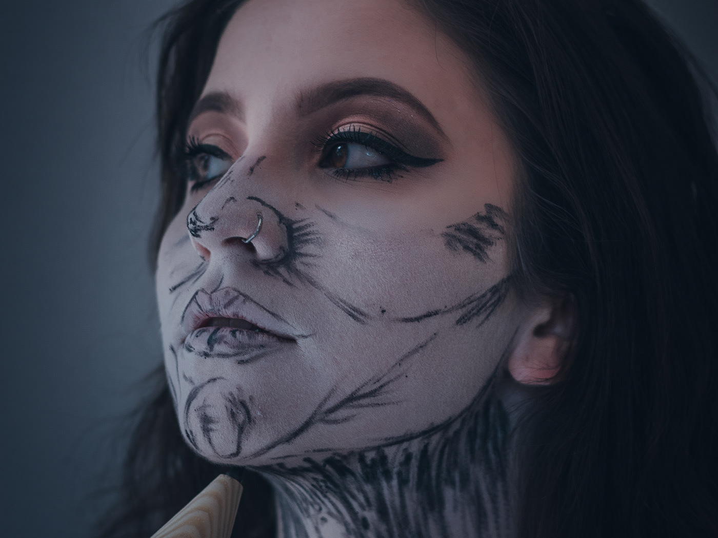 Lana Alexandre - Skull Photoshoot