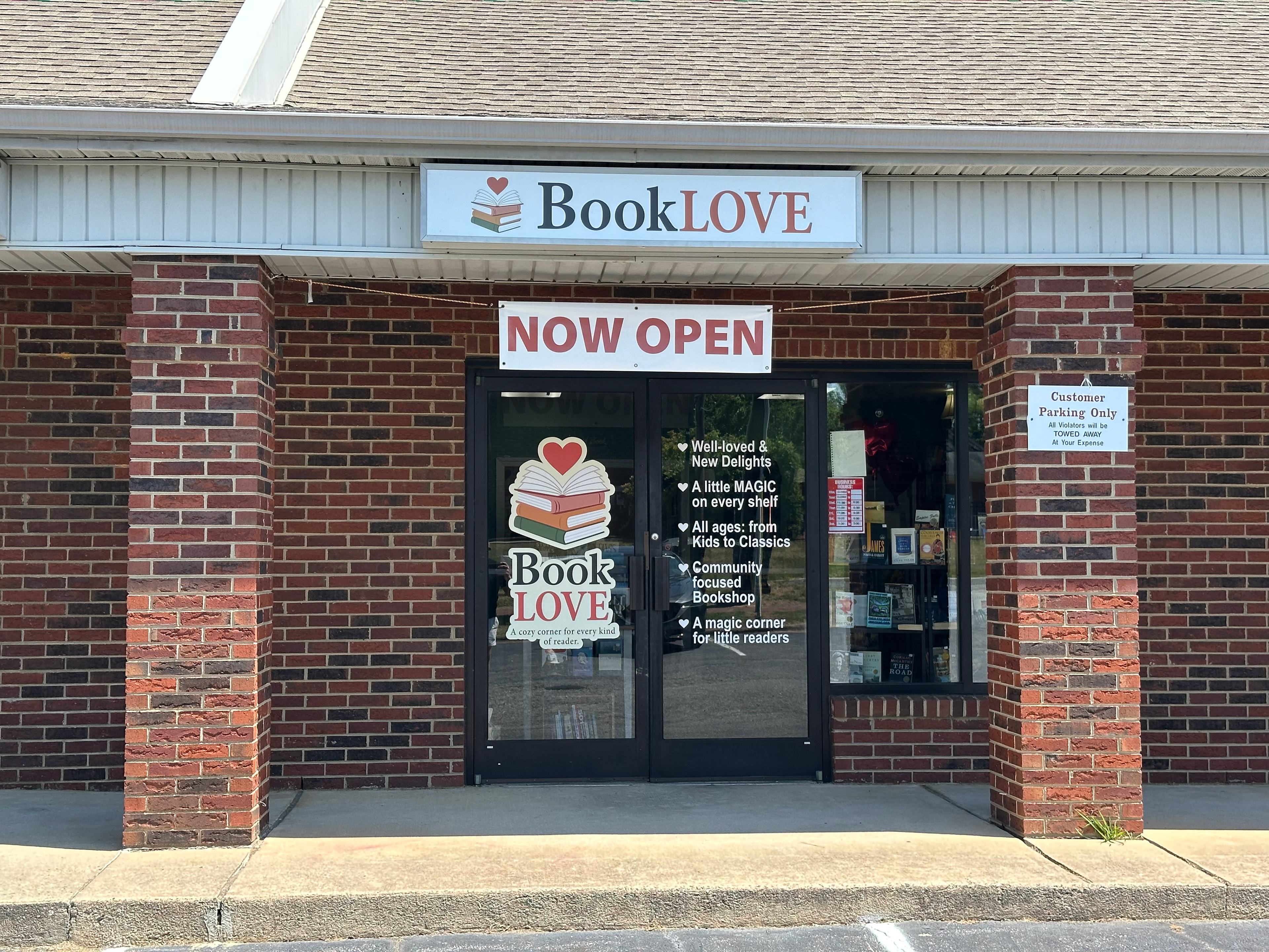BookLove in Jamestown, NC.