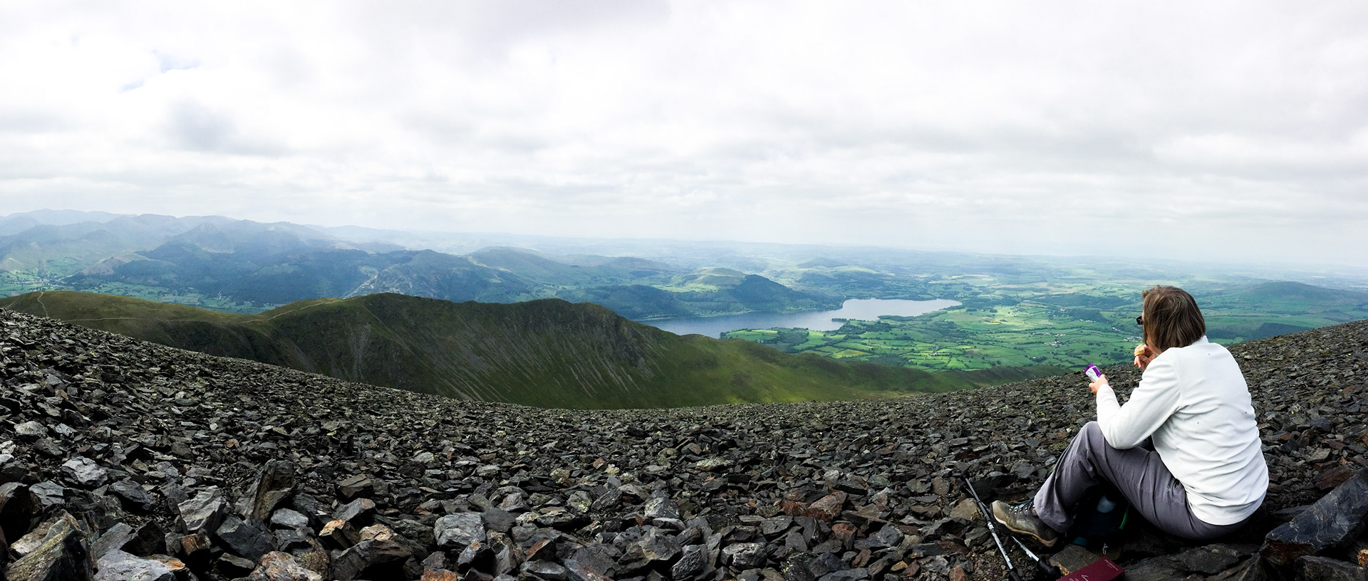 Skiddaw Wide View, Lake District, UK