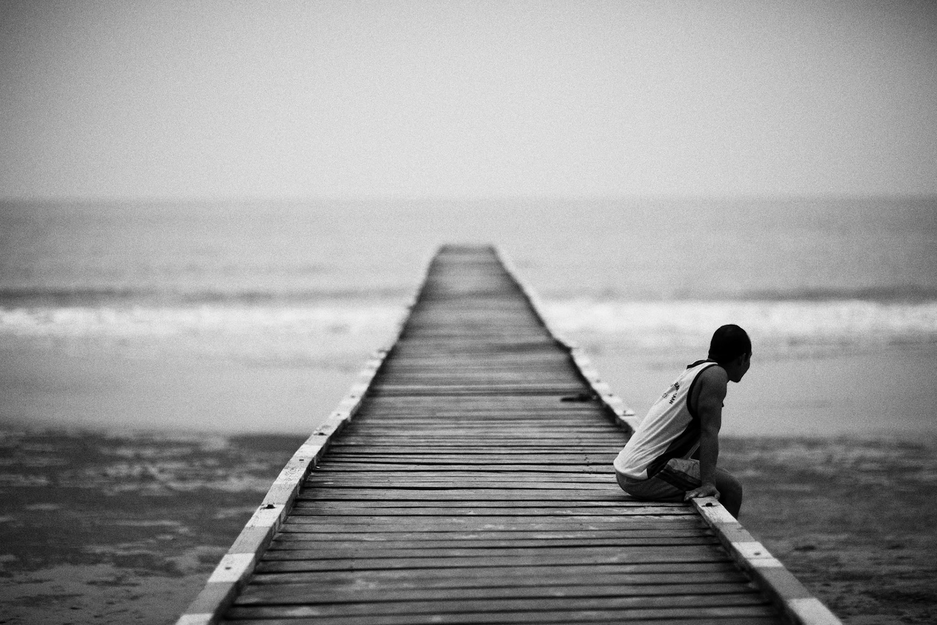 Telok Melano's jetty