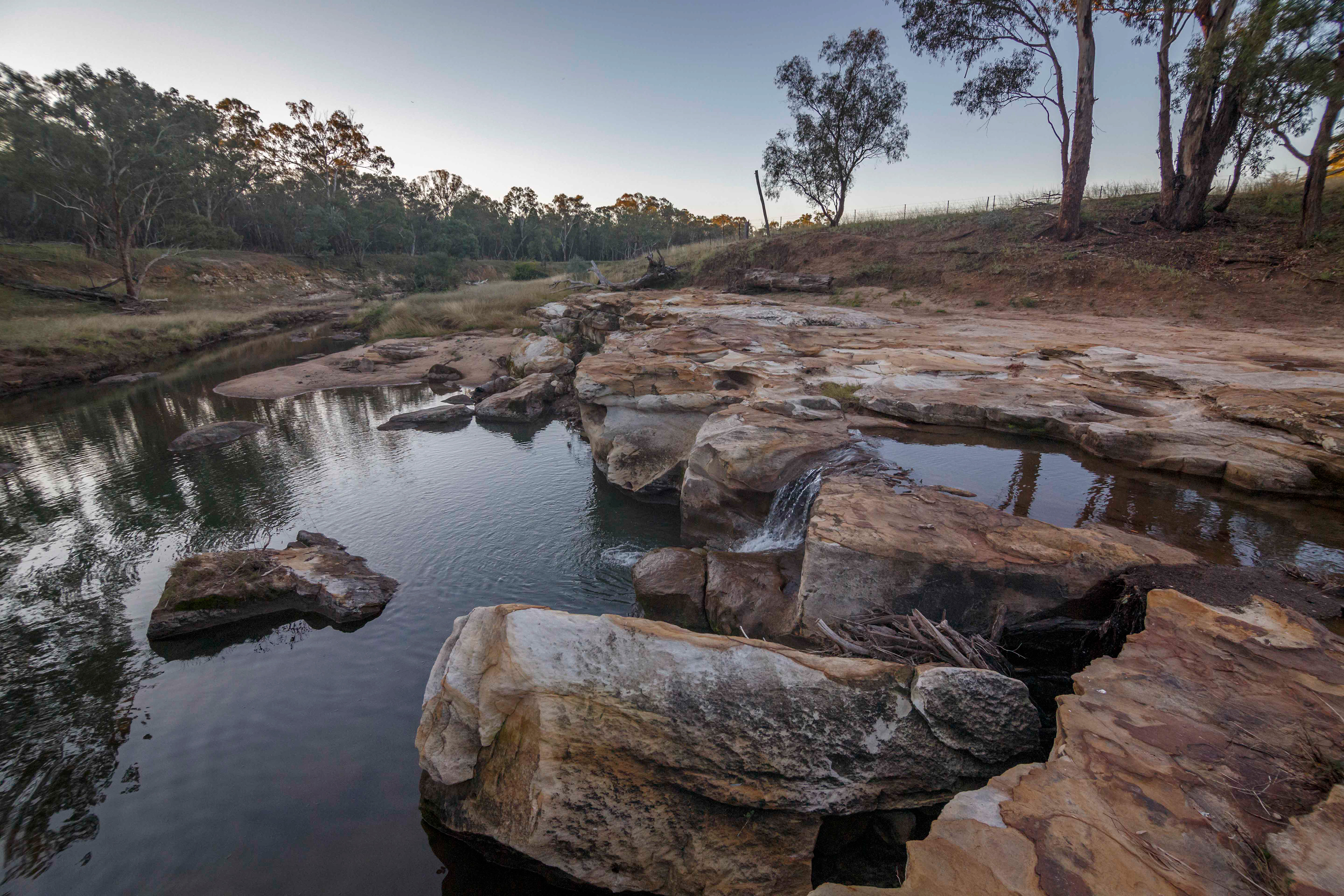 Rockpool at Evening