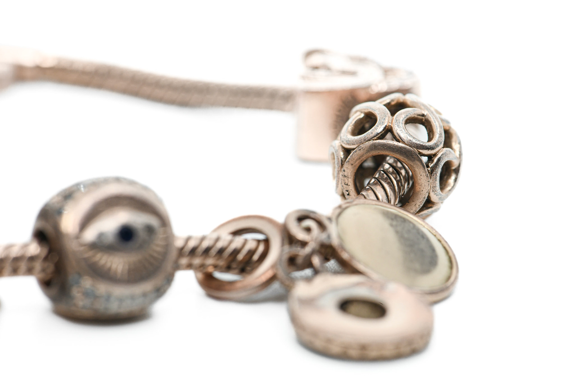 Pendentifs de bracelet Pandora - Or rose