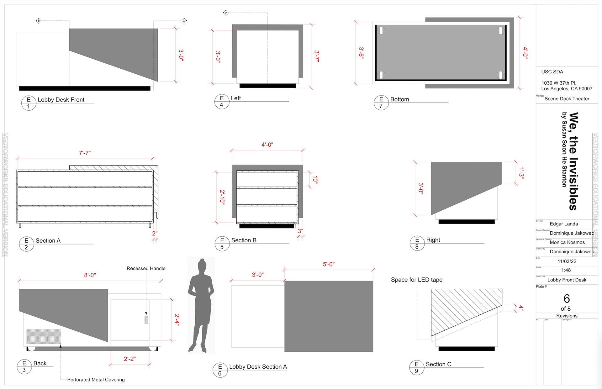 Desk draft package for We, the Invisibles