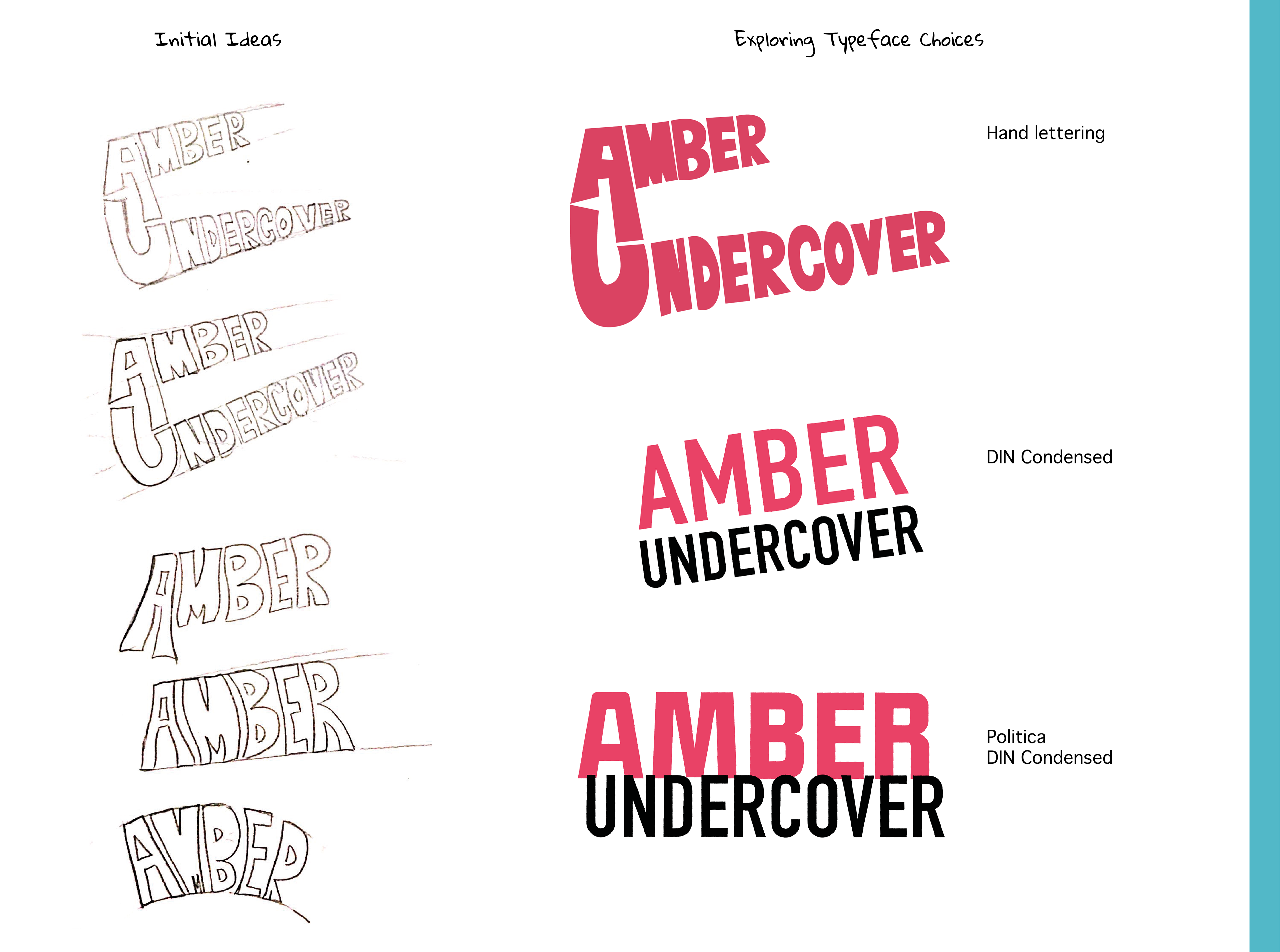 Exploring title treatment
