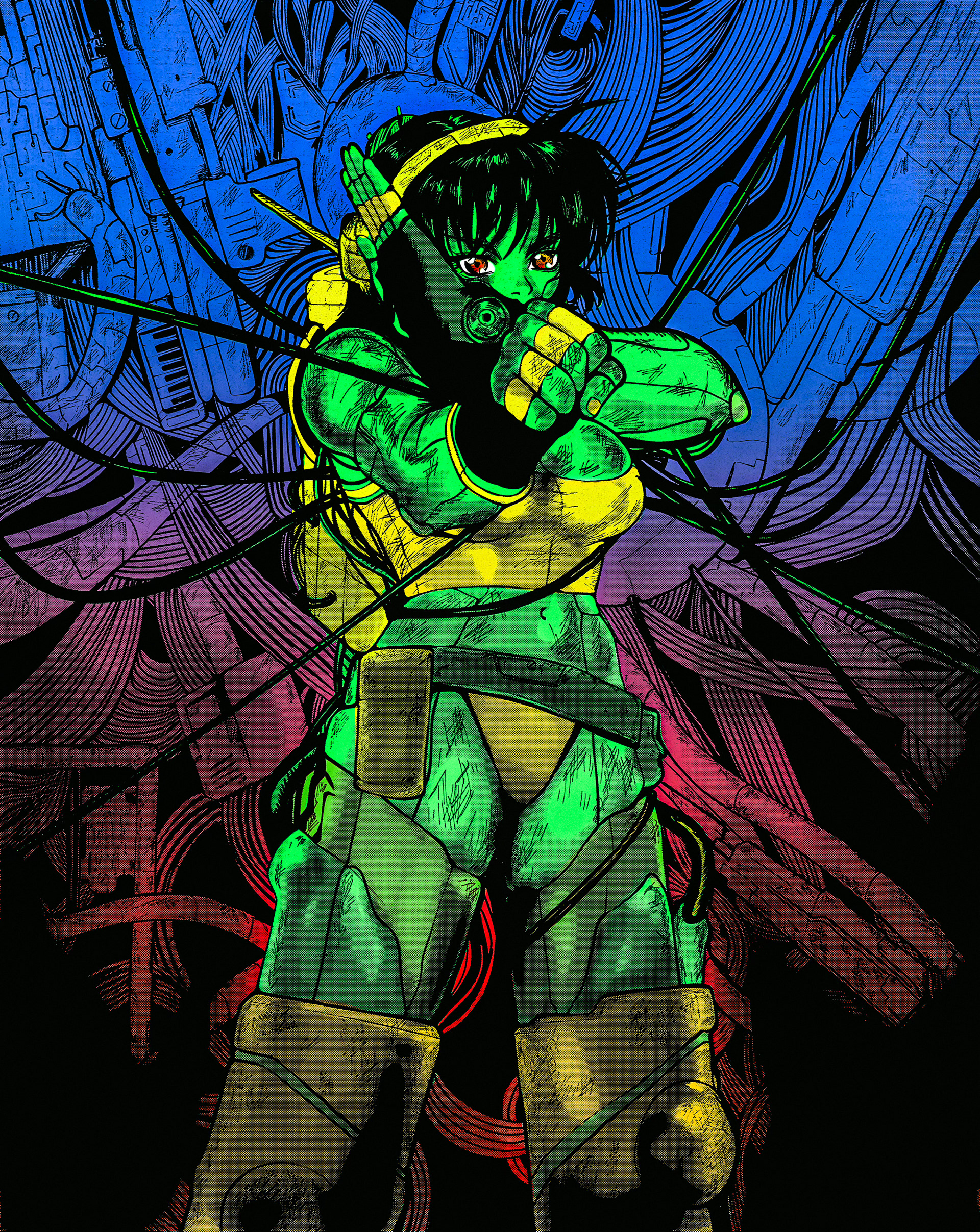 MACHINE GIRL LATIN AMERICA TOUR POSTER, 2025