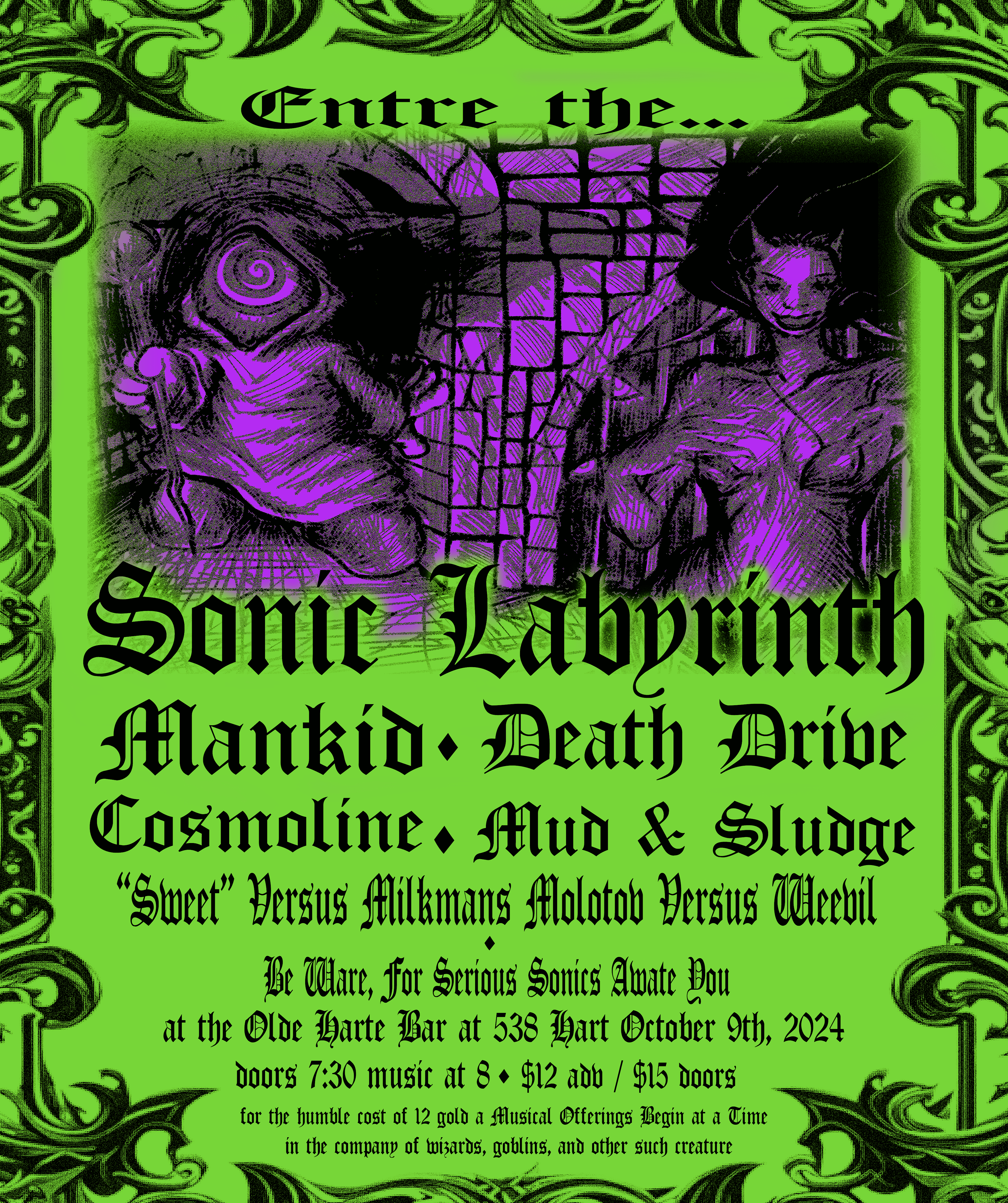 SONIC LABYRINTH SHOW, 2024