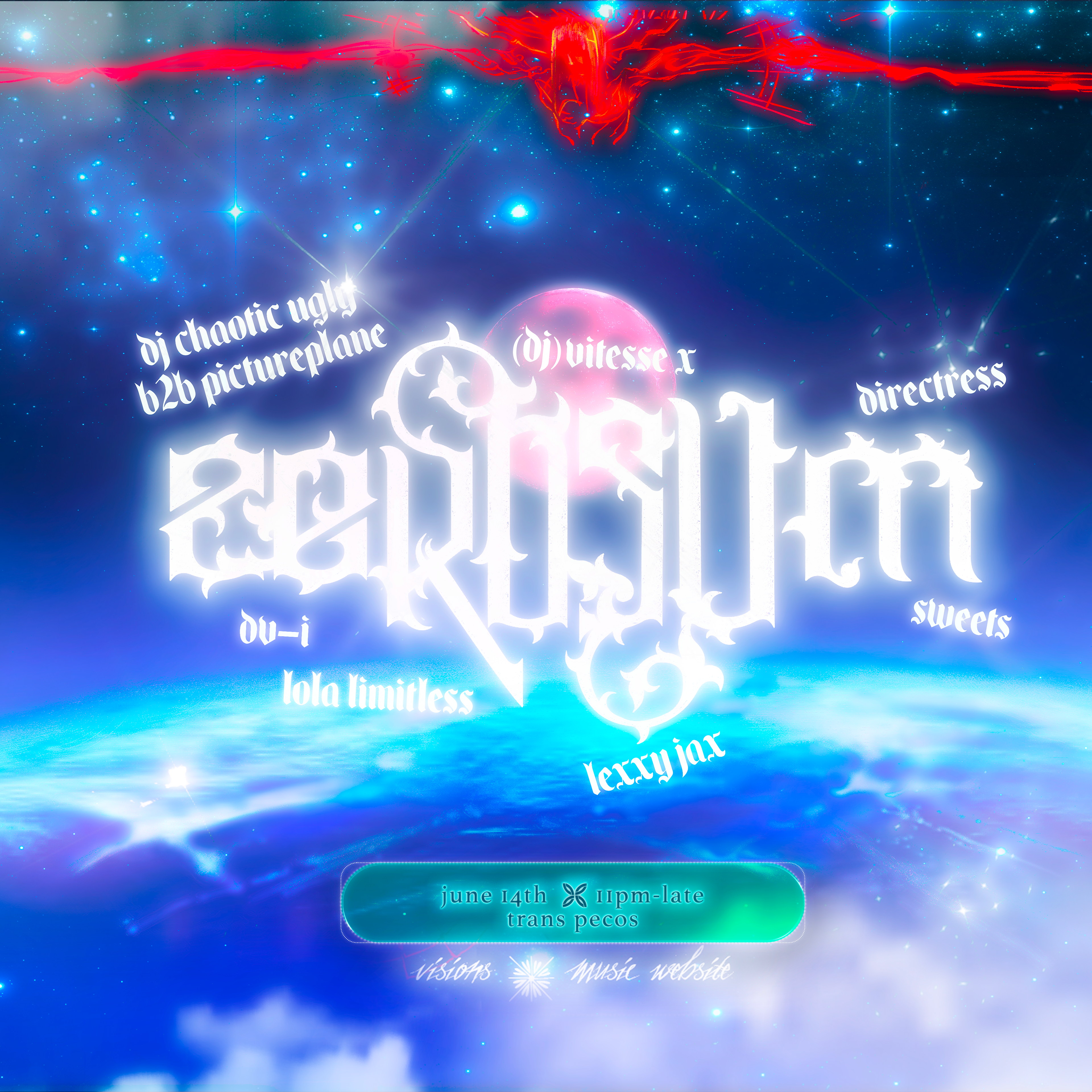 ZEROSUM MAIN FLYER TRIPTYCH TEXT By iso.meuin