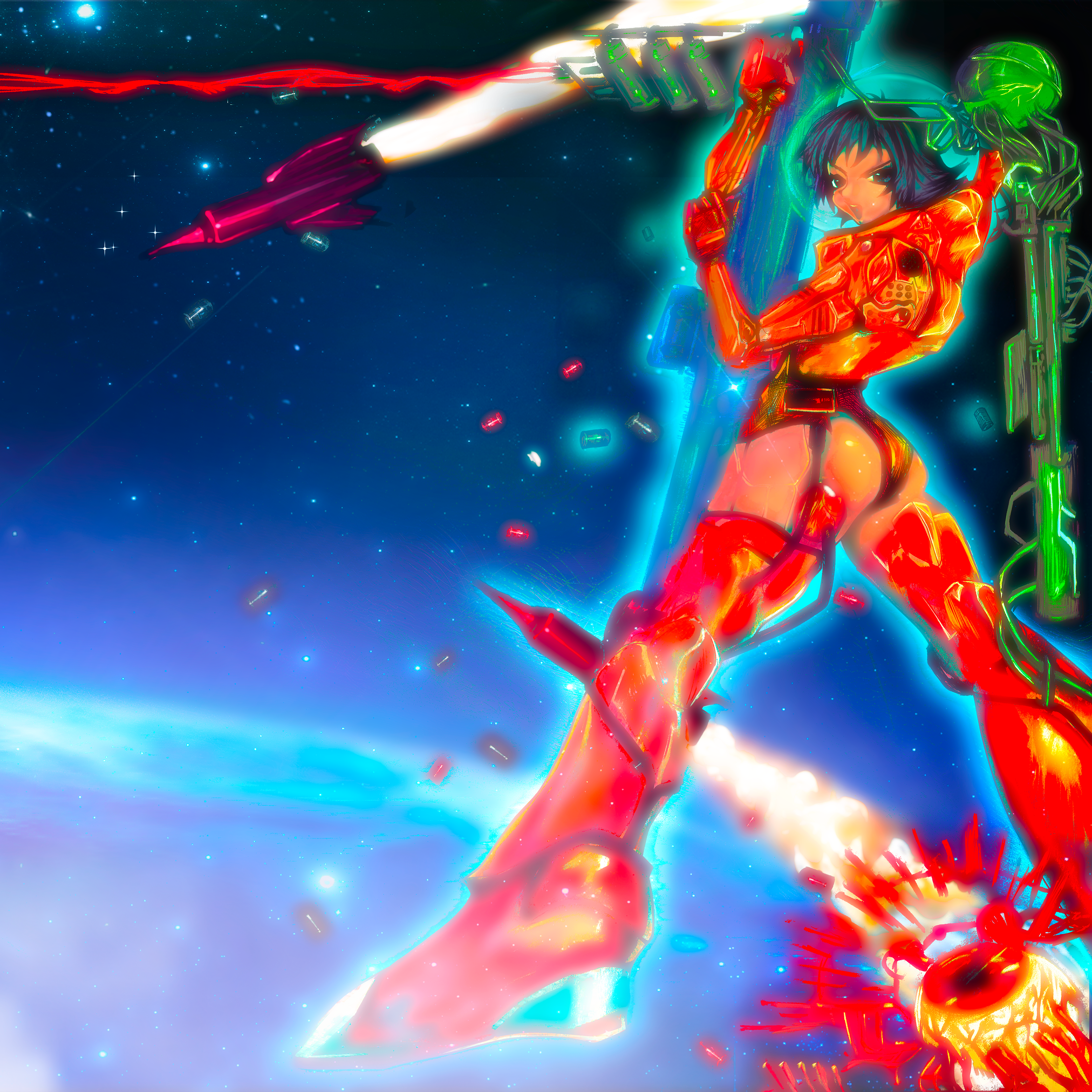 ILLUSTRATION FOR FLYER TRIPTYCH  "ZEROSUM" FLYER FOR MUSIC WEBSITE X DIRECTRESS, 2024