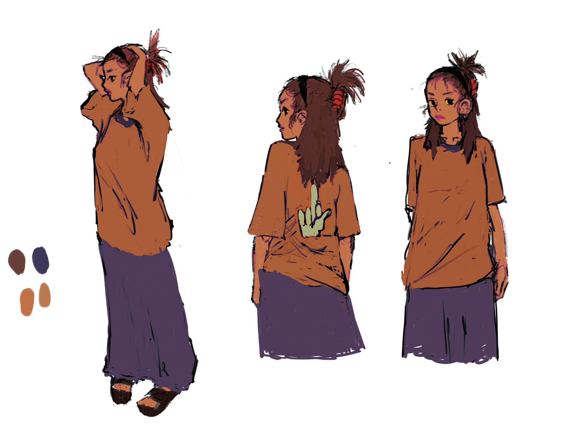 FALLEN ANGEL CHARACTER, 2020