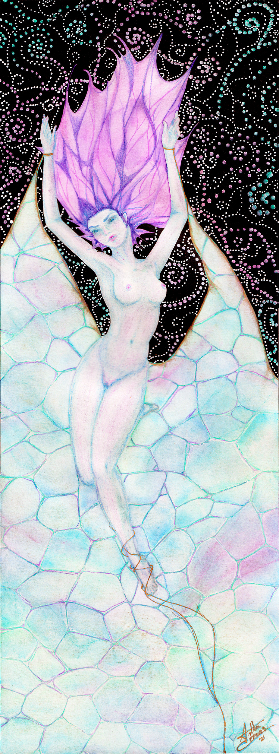 She has the power to fly but must fight for her freedom.