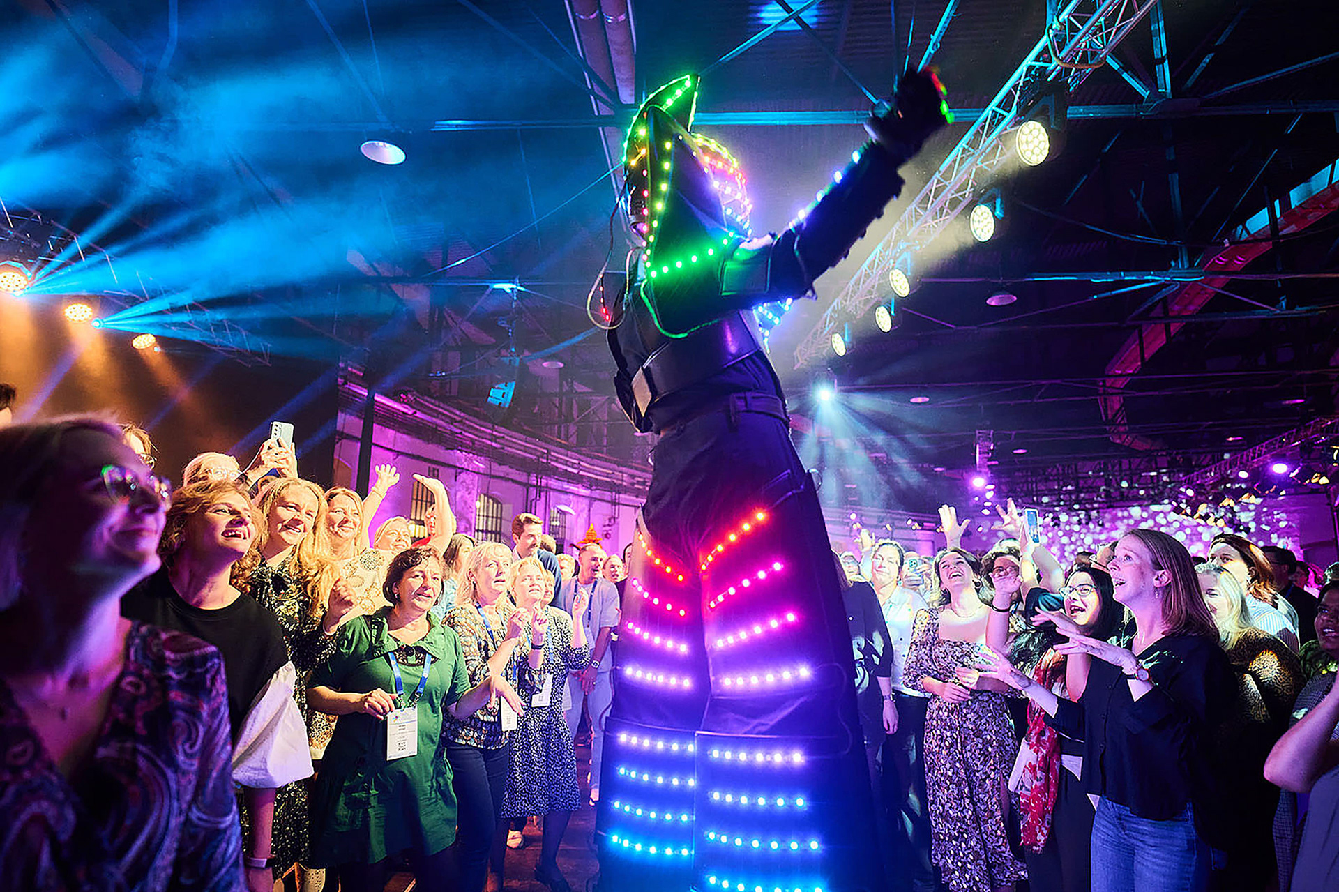 Powerful photo of a Gala party in Budapest.