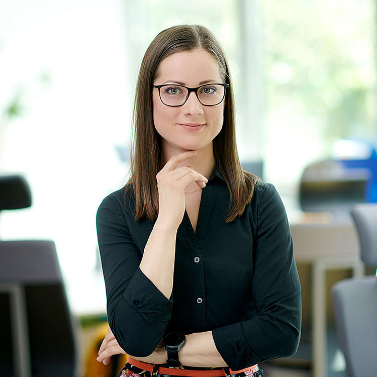 Portrait of an employ